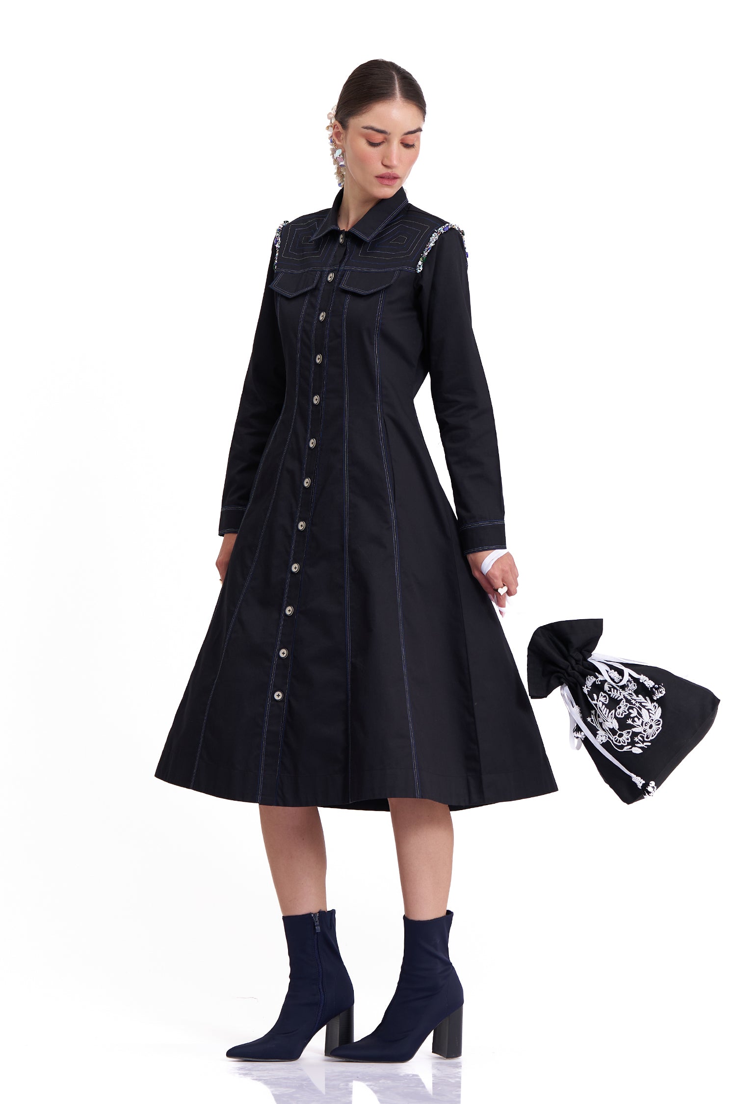 ROSETTE DRESS