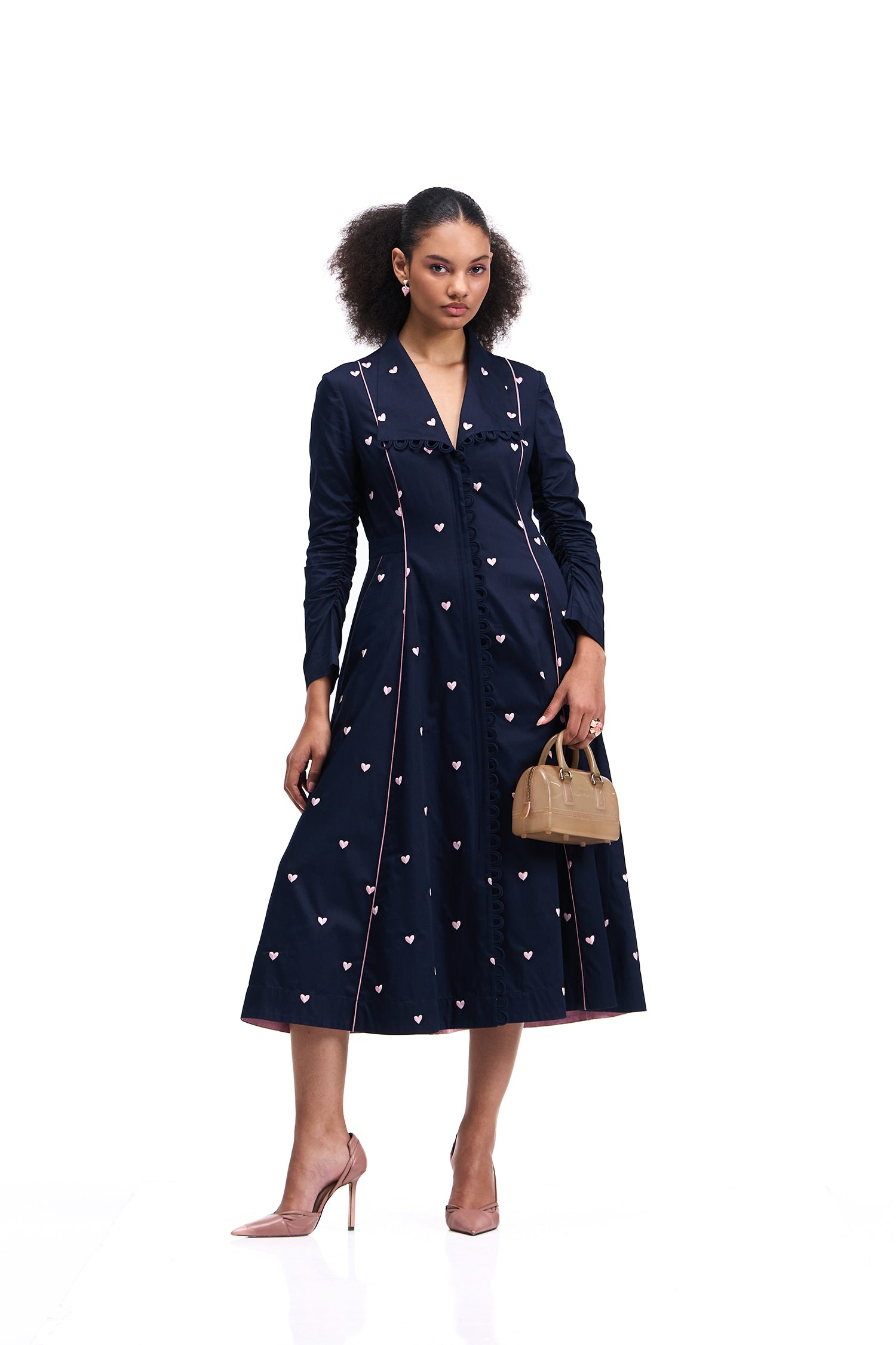 VALENTINA DRESS NAVY