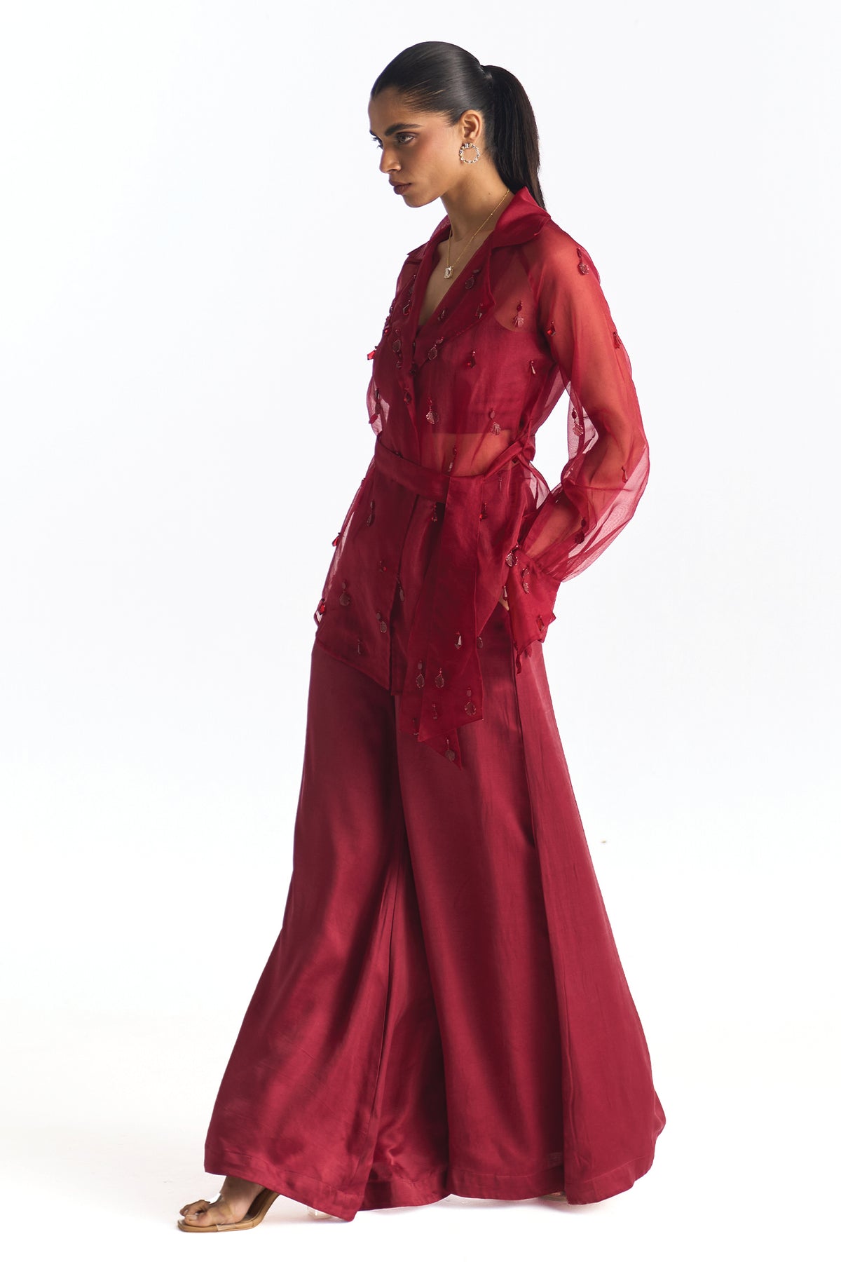 LUSTER CO-ORD GARNET
