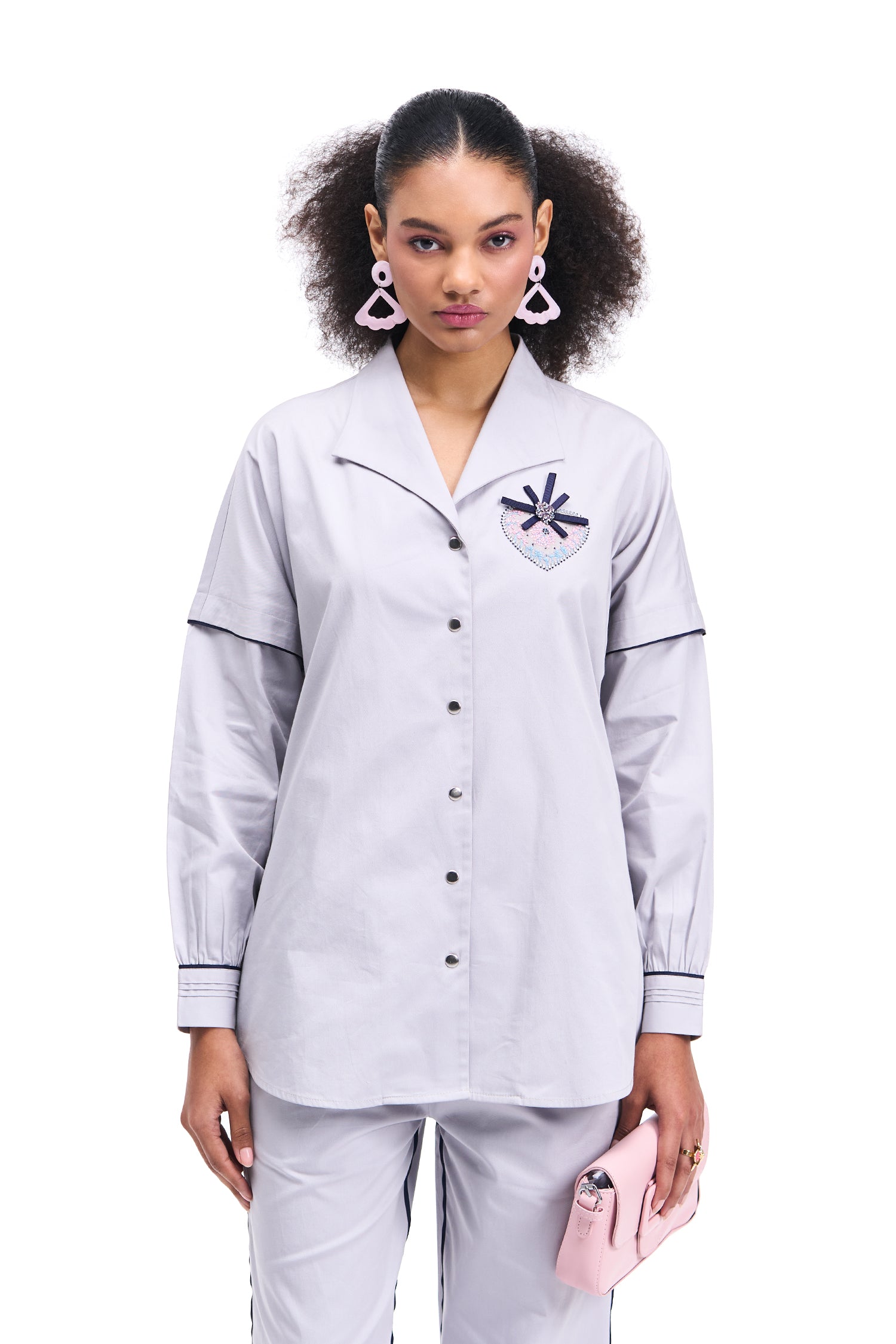 NAFS SHIRT CLOUD GREY