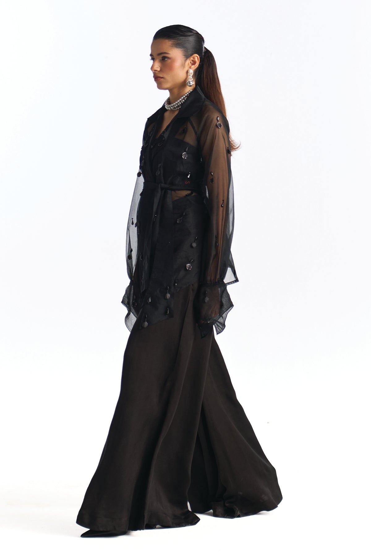 LUSTER CO-ORD BLACK