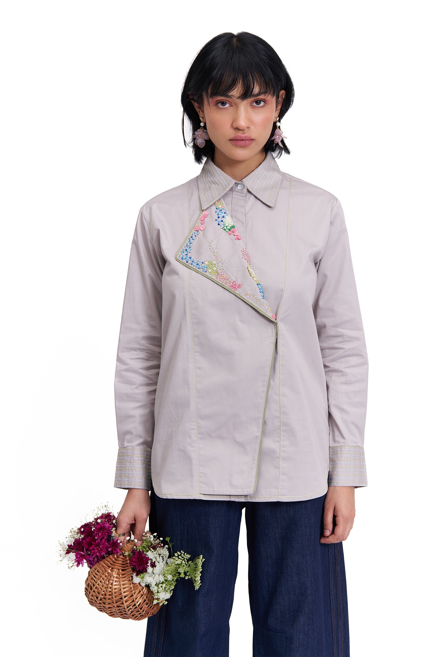 STONE SHIRT CLOUD GREY