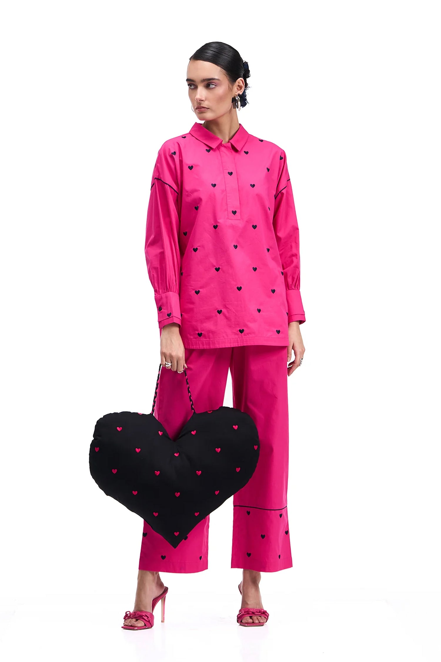 BELORA CO-ORD FUCHSIA