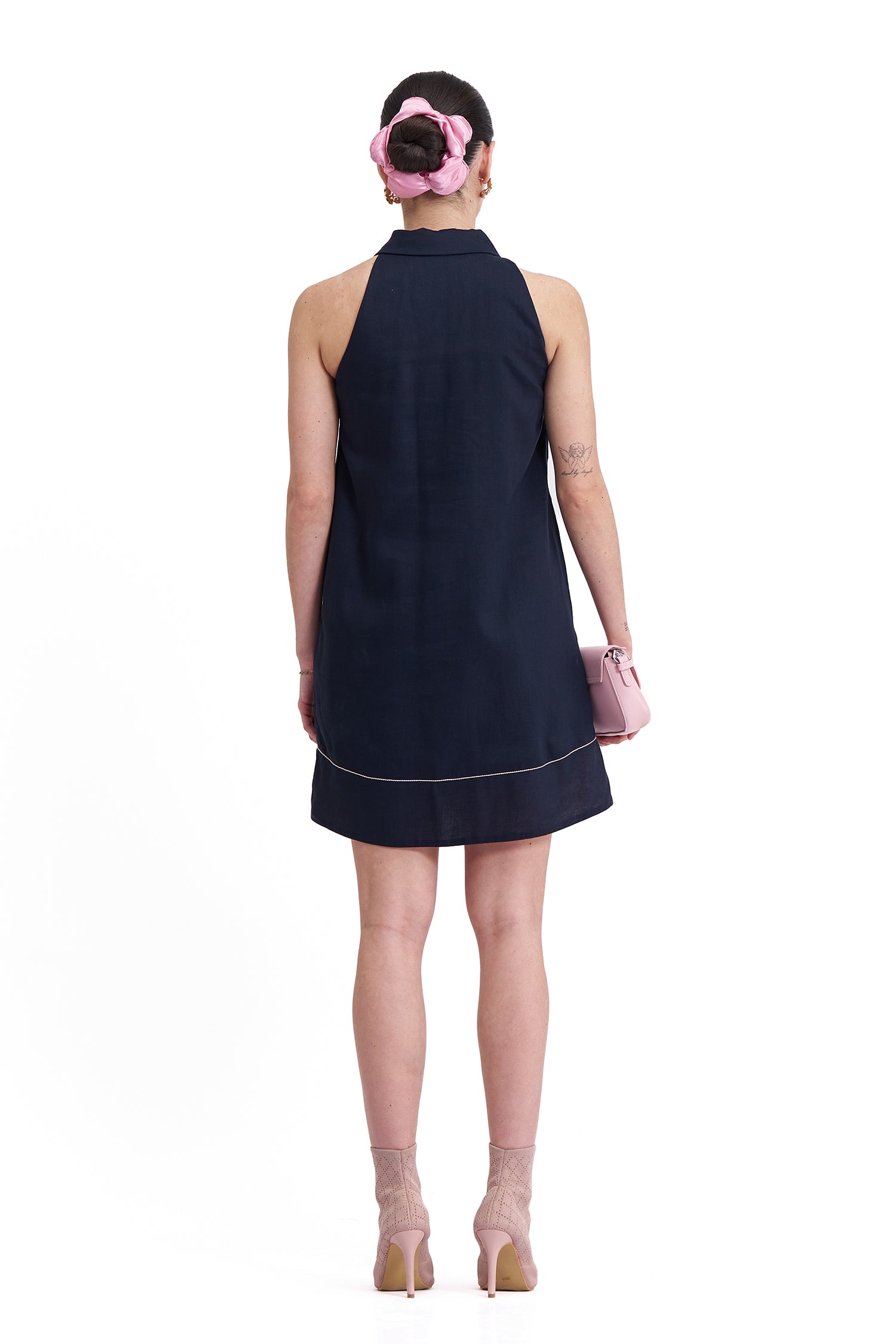 WILDROOT DRESS NAVY