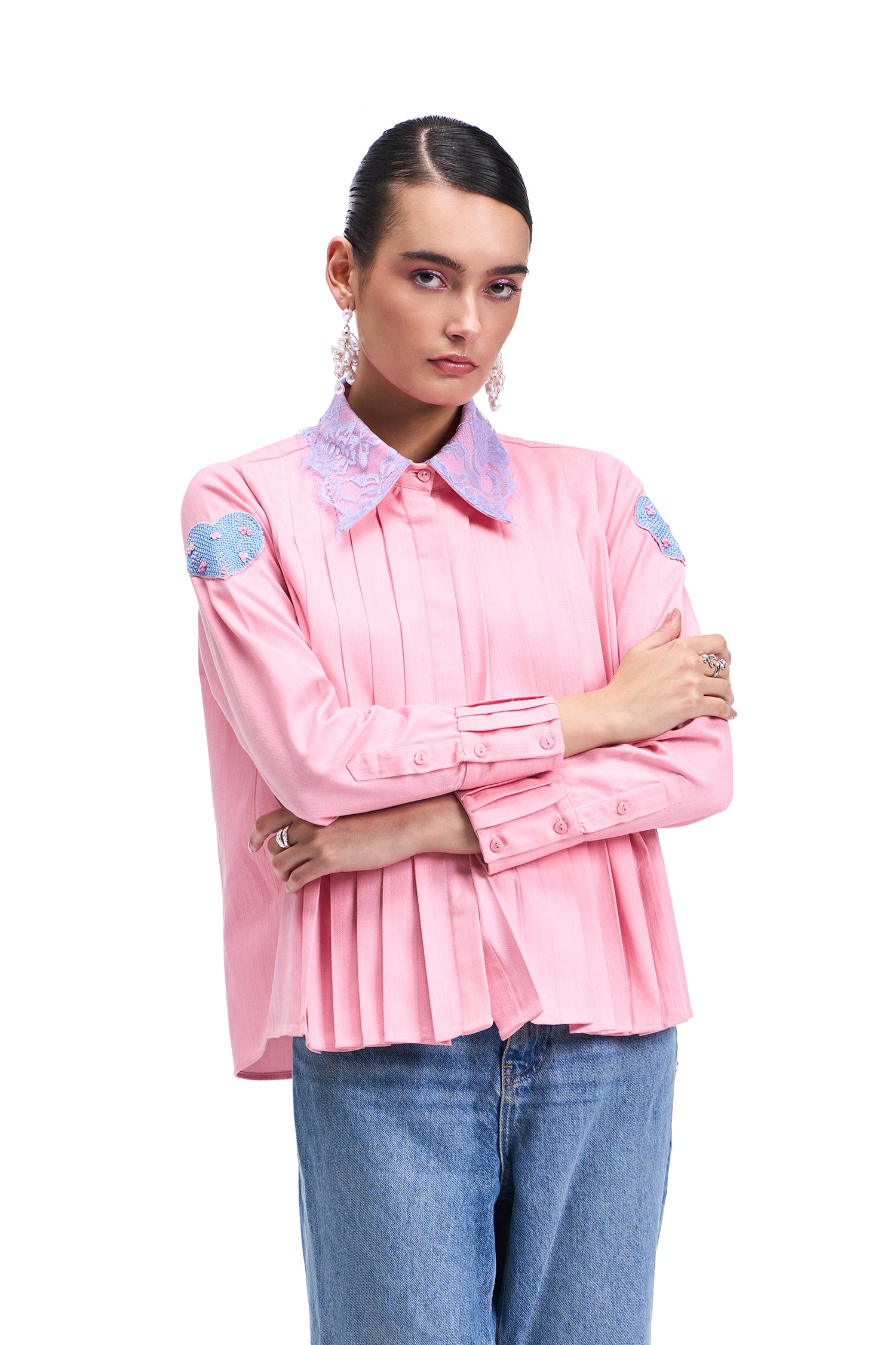 SELF LOVE SHIRT BUBBLEGUM PINK