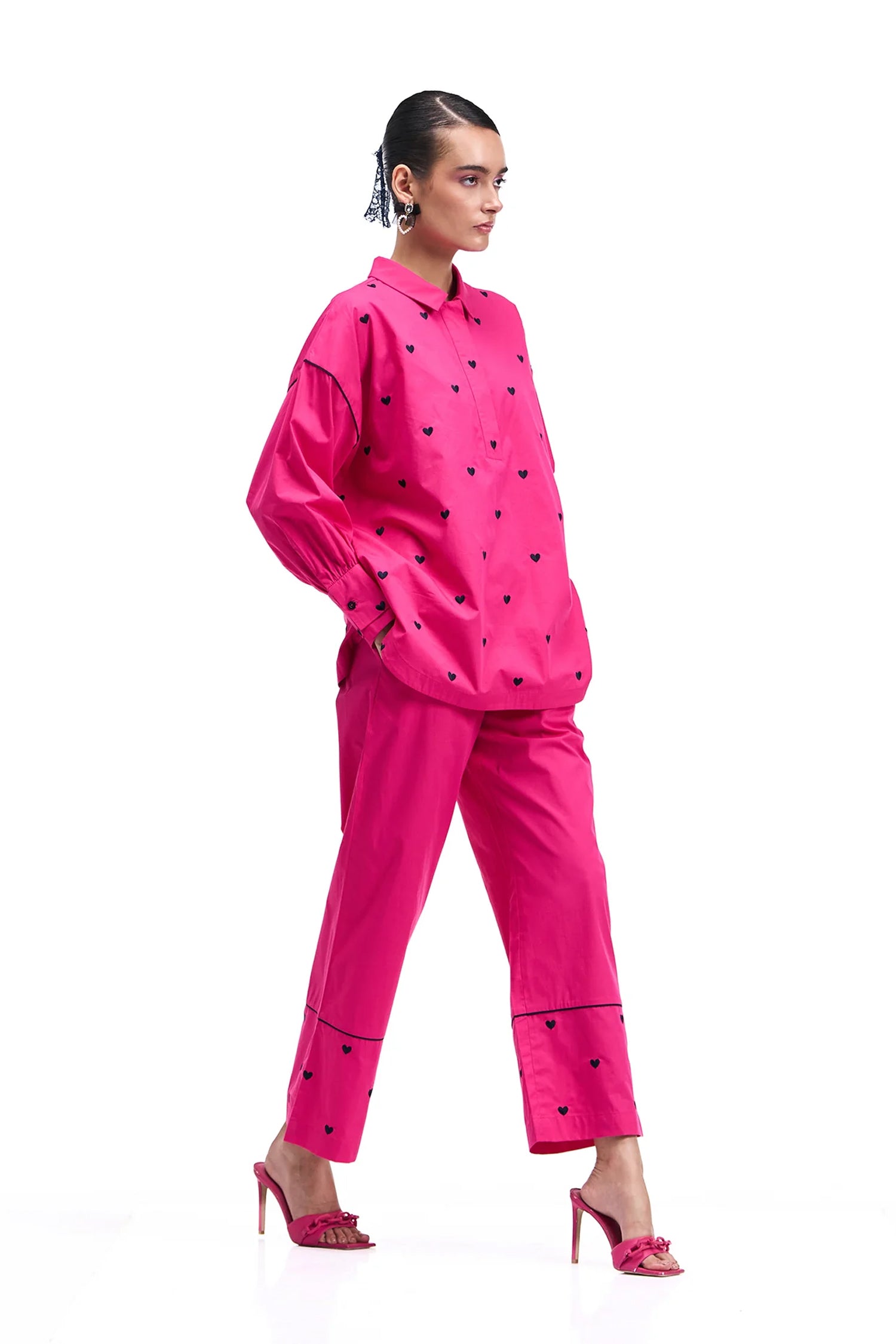 BELORA CO-ORD FUCHSIA