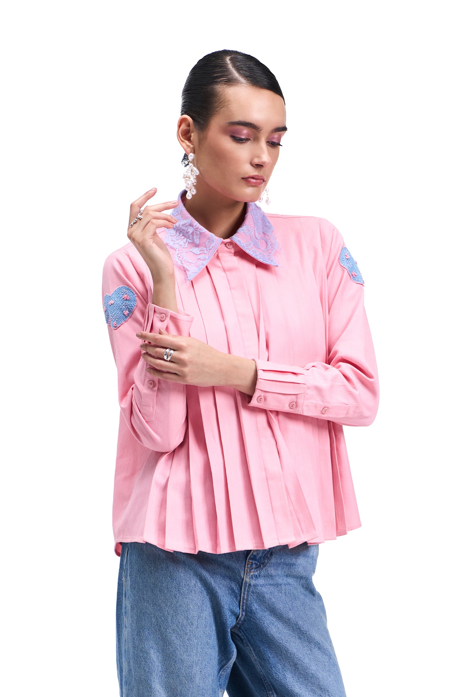 SELF LOVE SHIRT BUBBLEGUM PINK