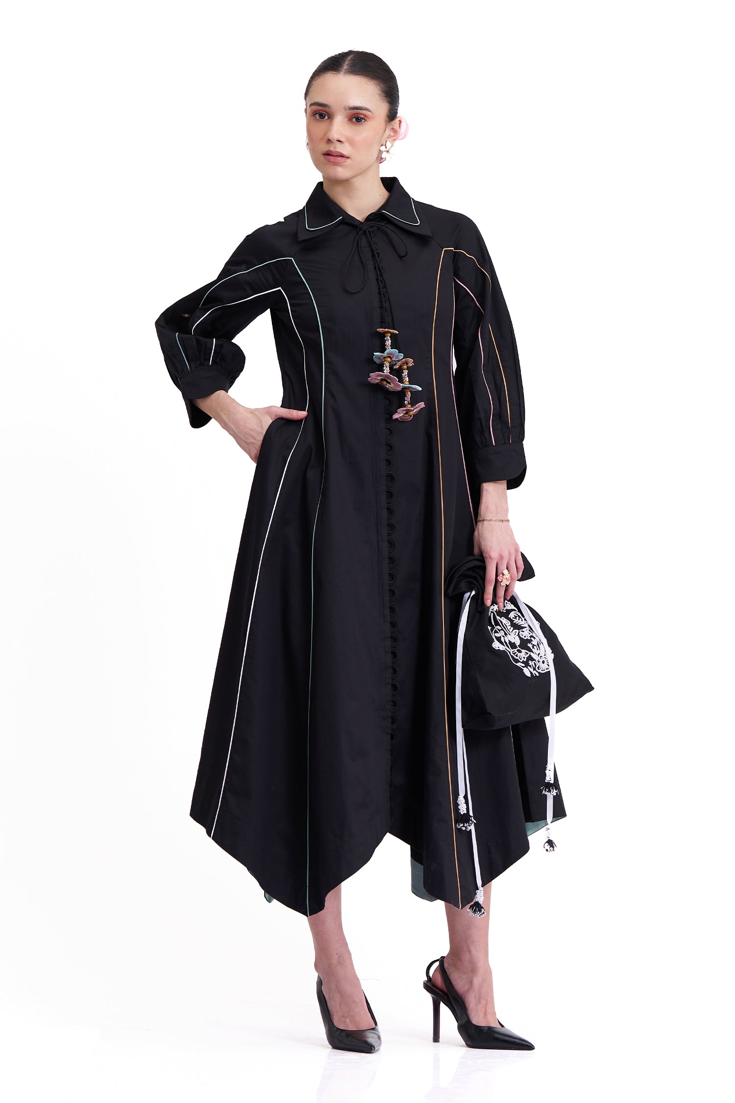 FIELDS DRESS BLACK