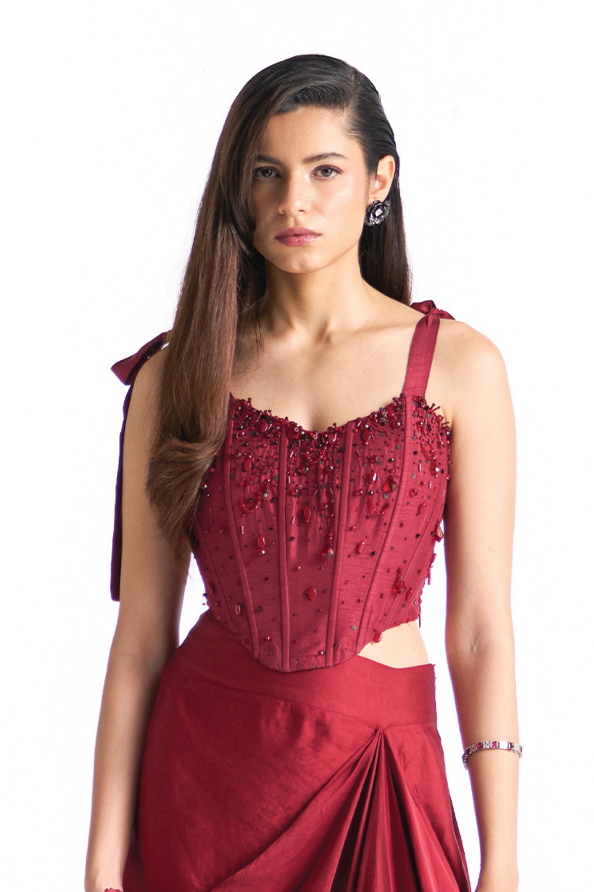 BLAIR CORSET GARNET