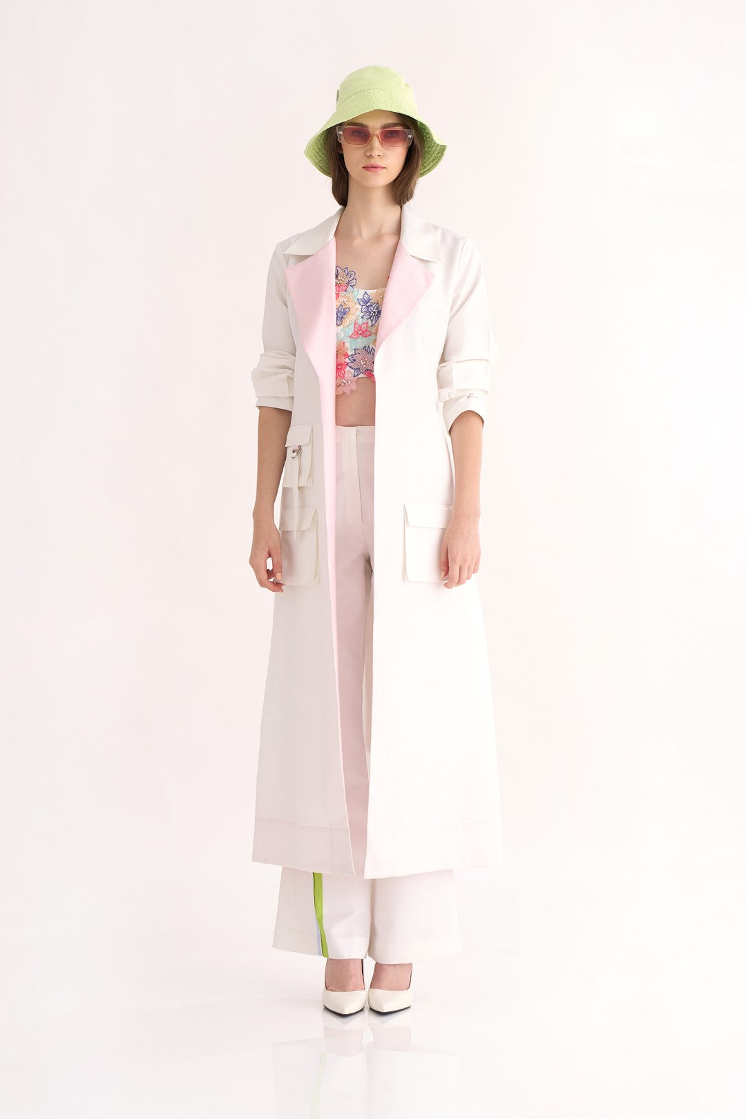 Sakura Bralette & Cairo Pant & Fuji Trench