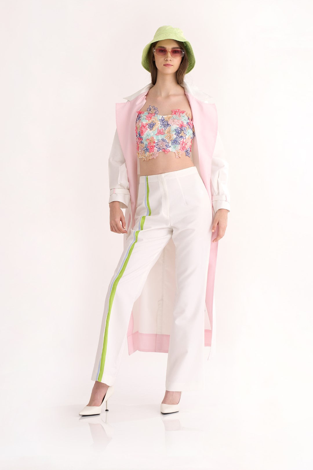 Sakura Bralette & Cairo Pant & Fuji Trench