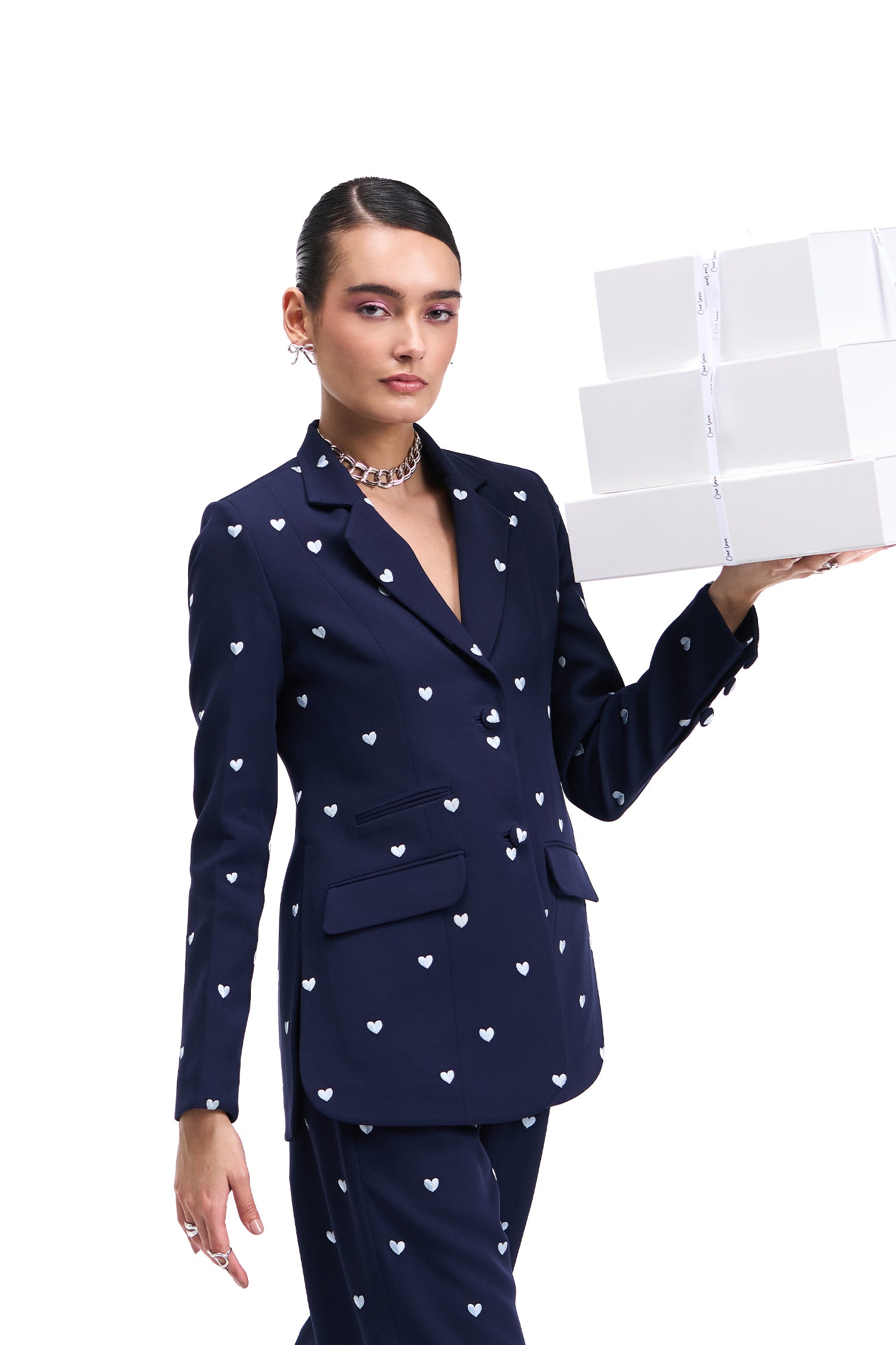 POWERSTITCH BLAZER NAVY