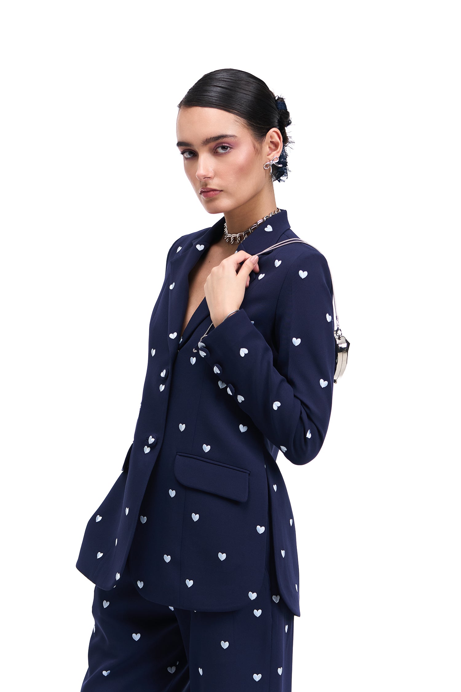 POWERSTITCH BLAZER NAVY