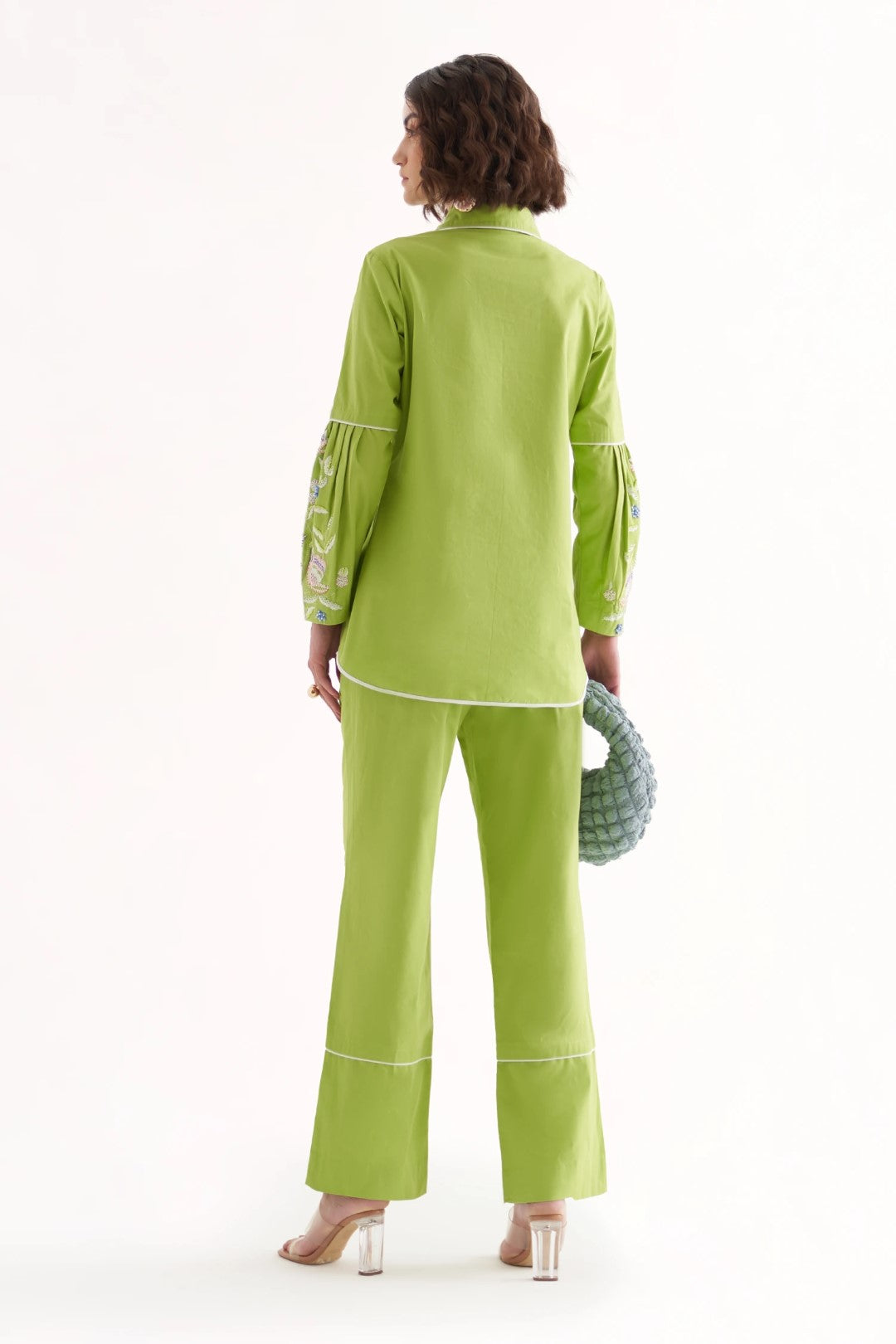 SHAE CO-ORD LIME GREEN