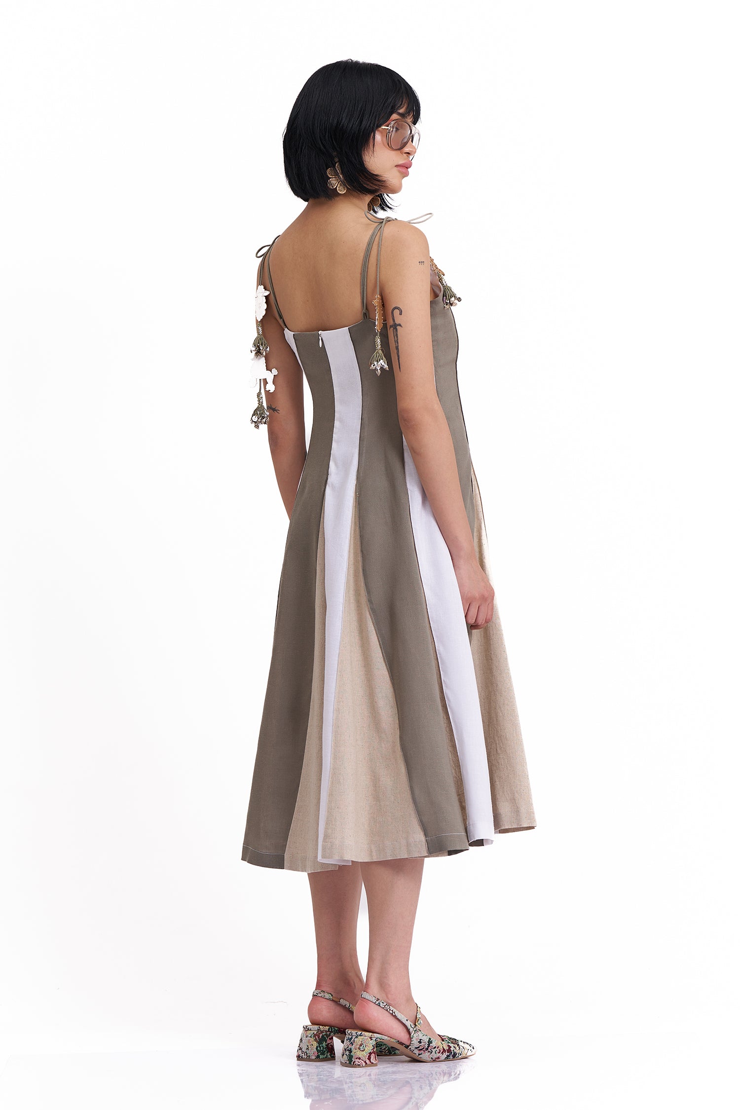CLAY COLORBLOCK DRESS