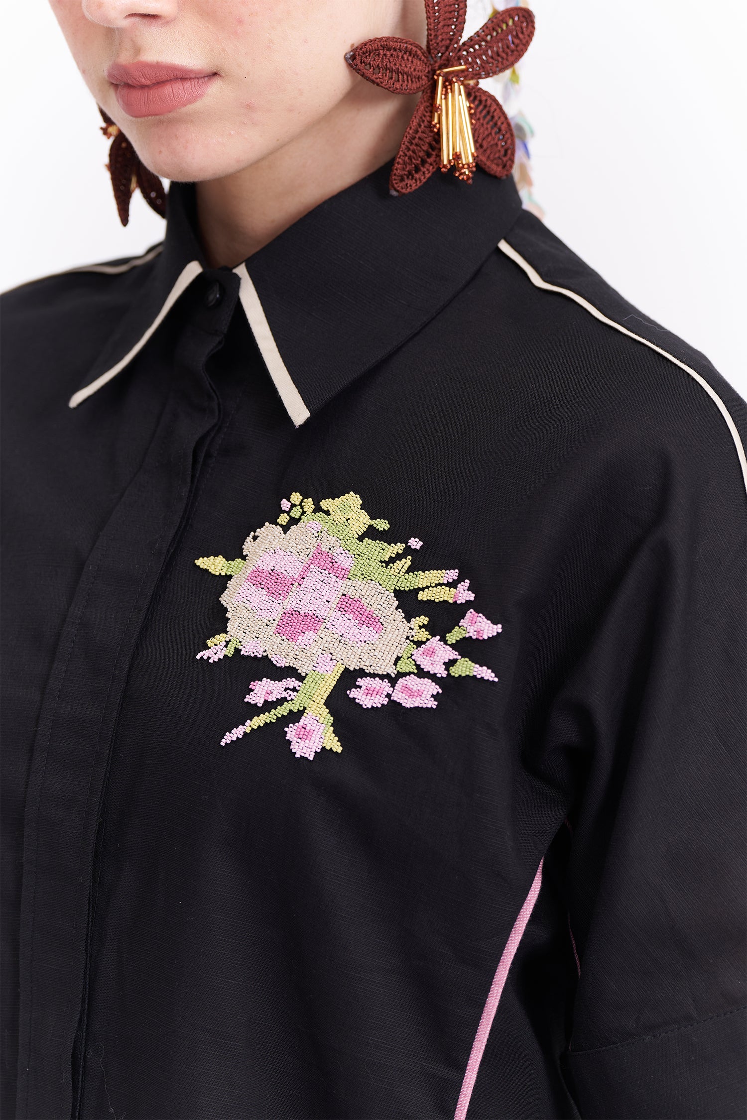 PIXIE SHIRT BLACK