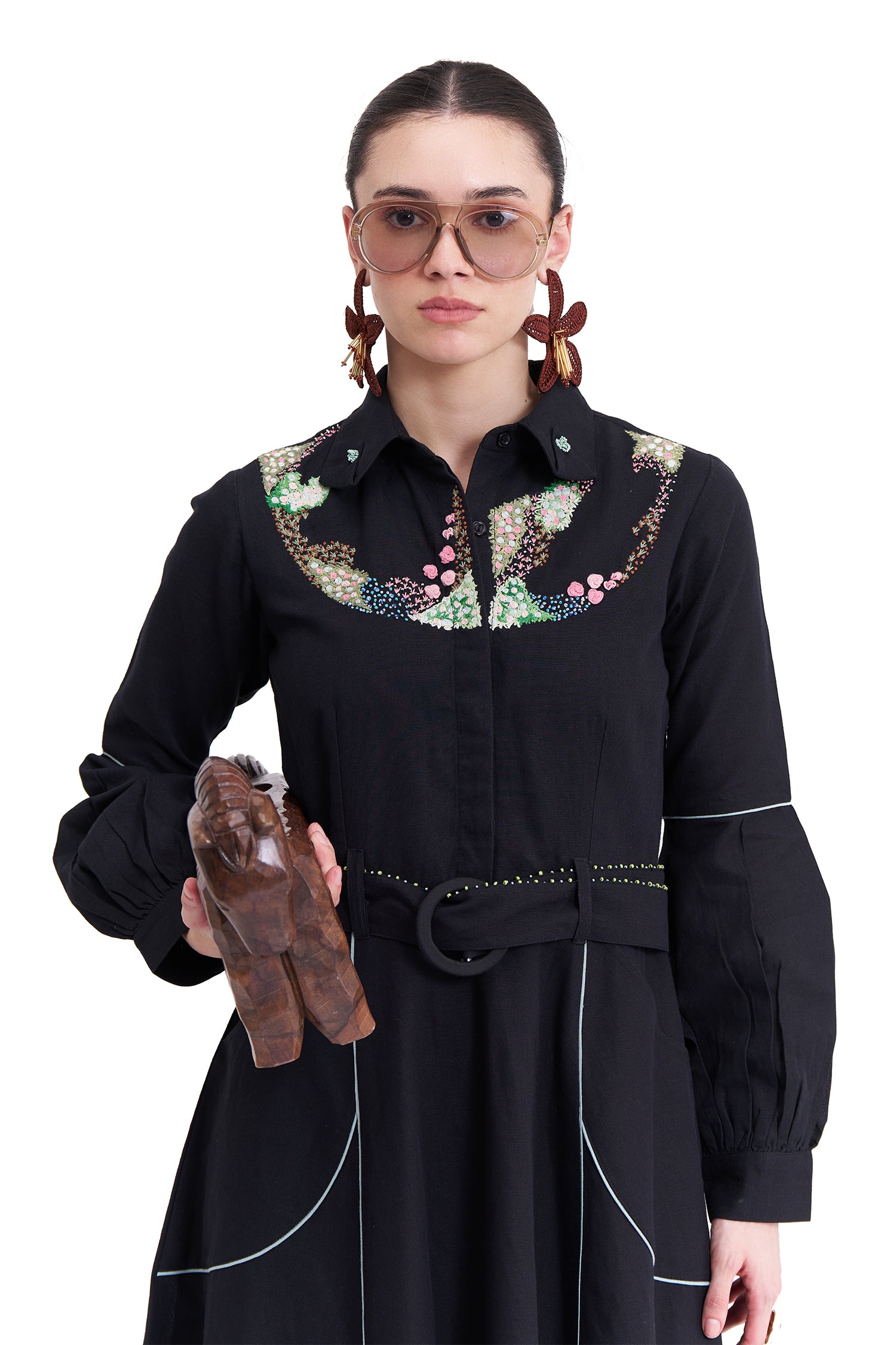 VERANDAH DRESS BLACK