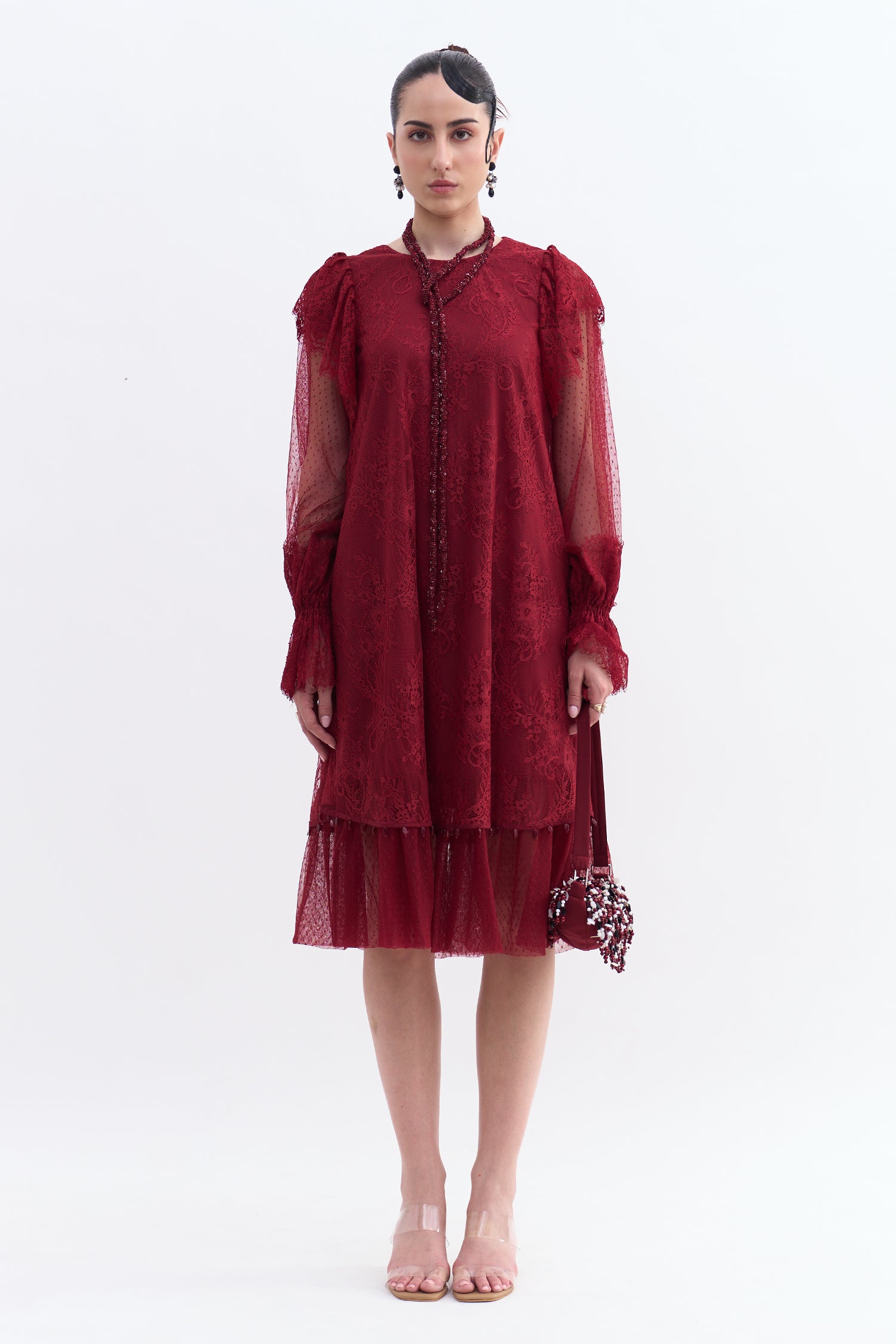 MARI NECKPIECE PLUM