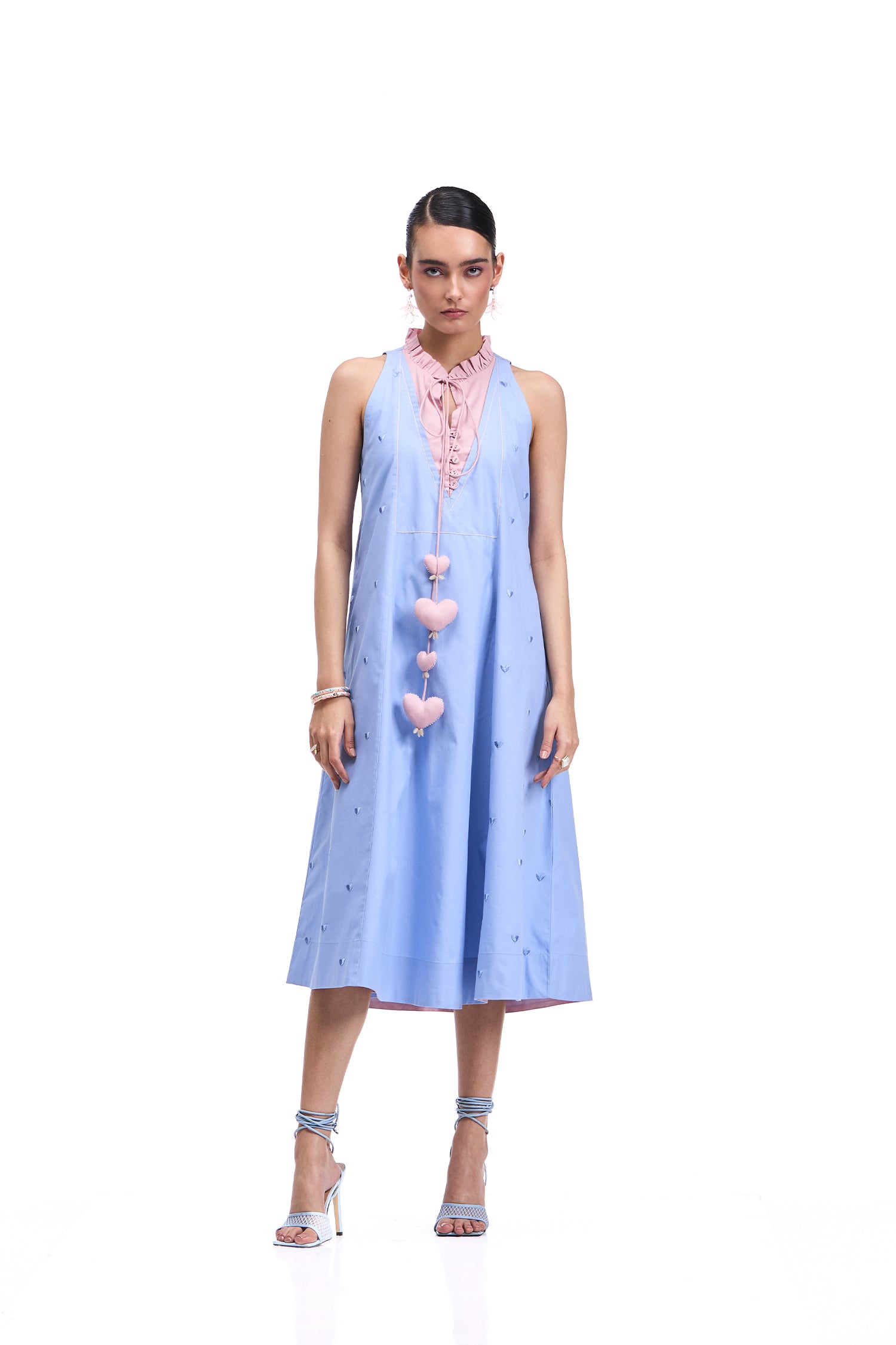 TAFFY DRESS PERIWINKLE