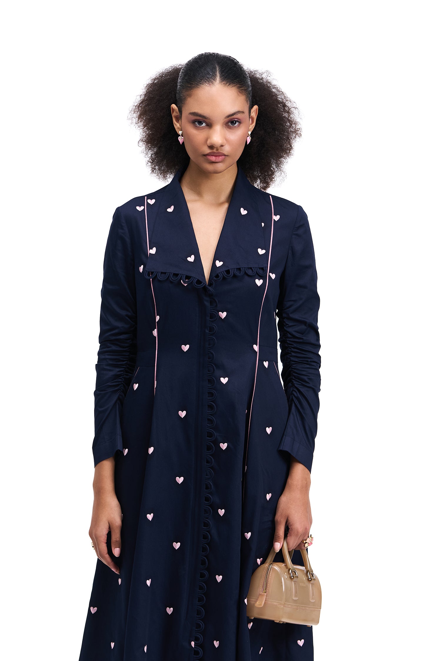 VALENTINA DRESS NAVY