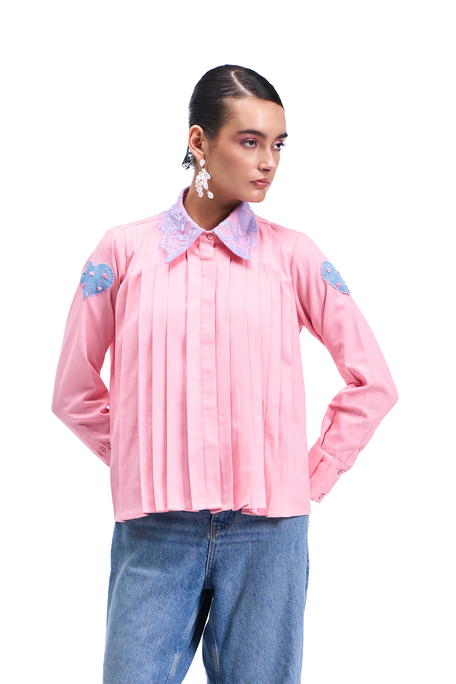 SELF LOVE SHIRT BUBBLEGUM PINK