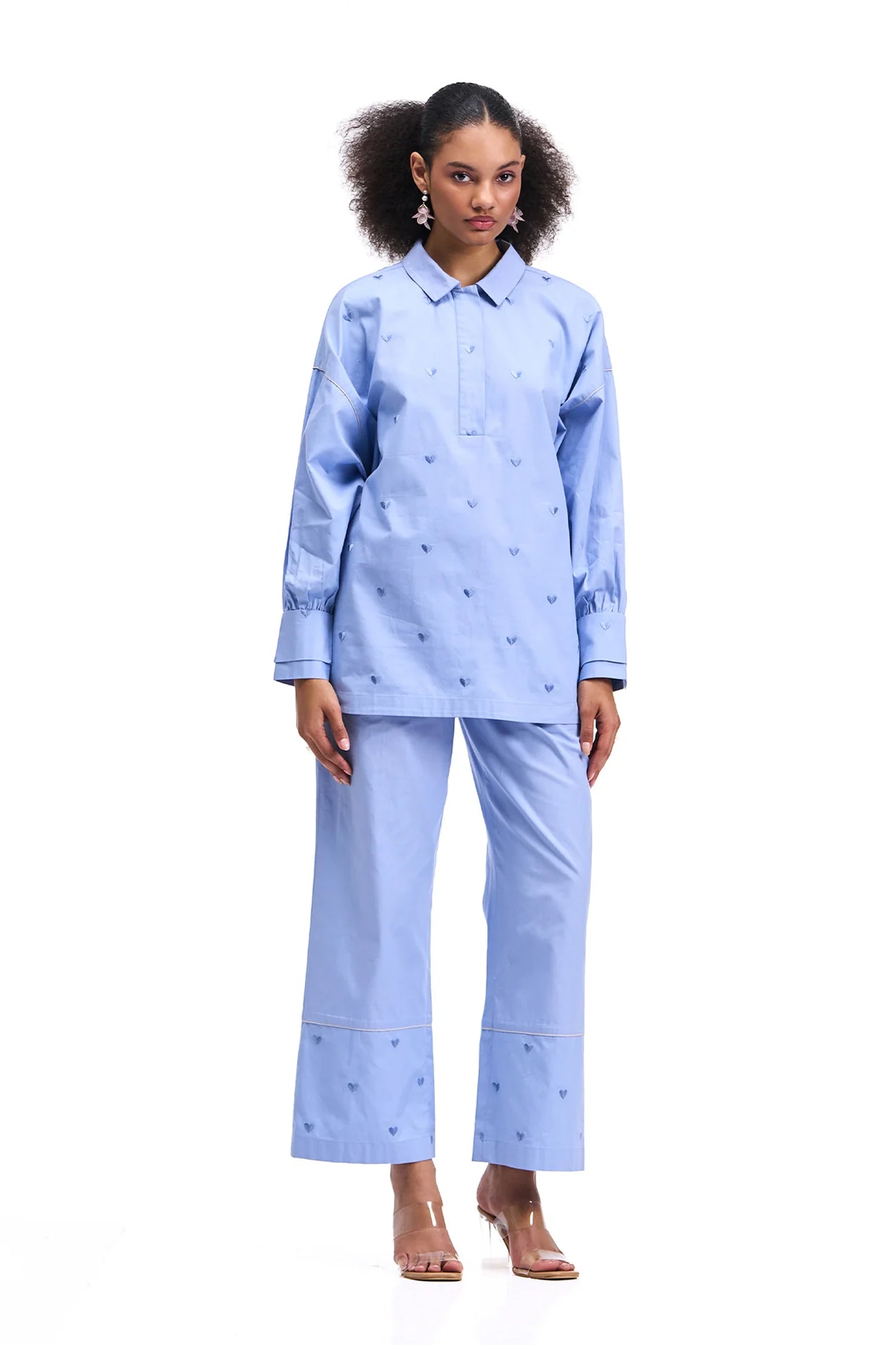 BELORA CO-ORD PERIWINKLE