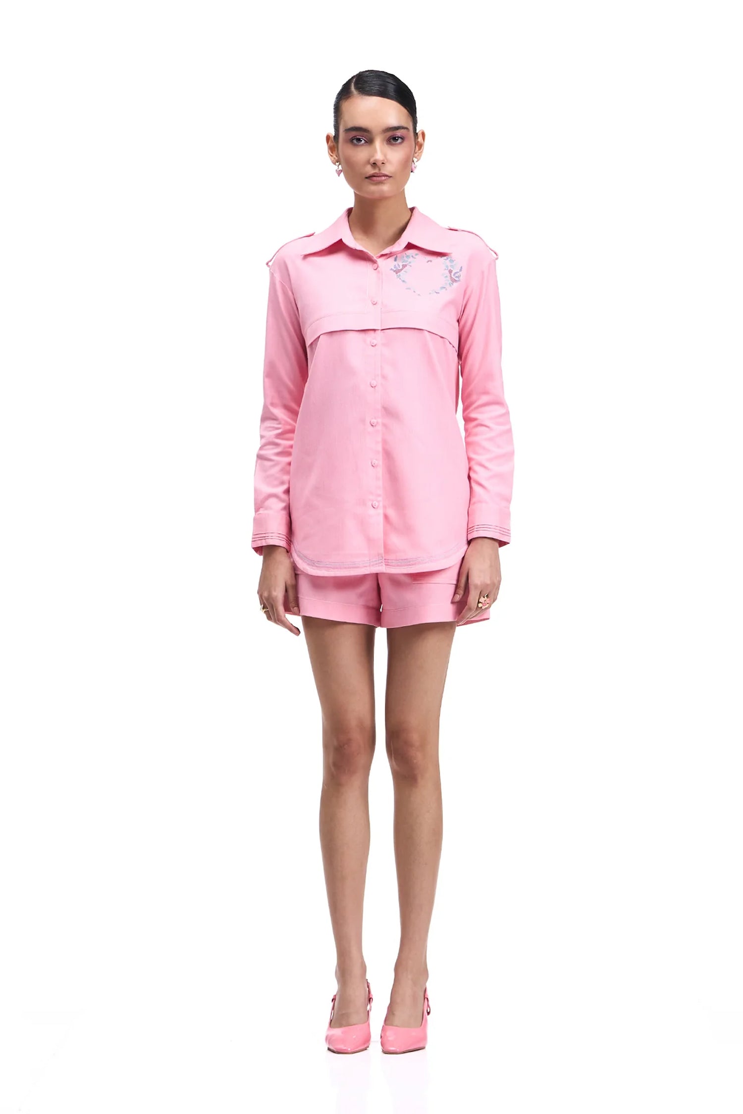 ALLMINE CO-ORD BUBBLEGUM PINK