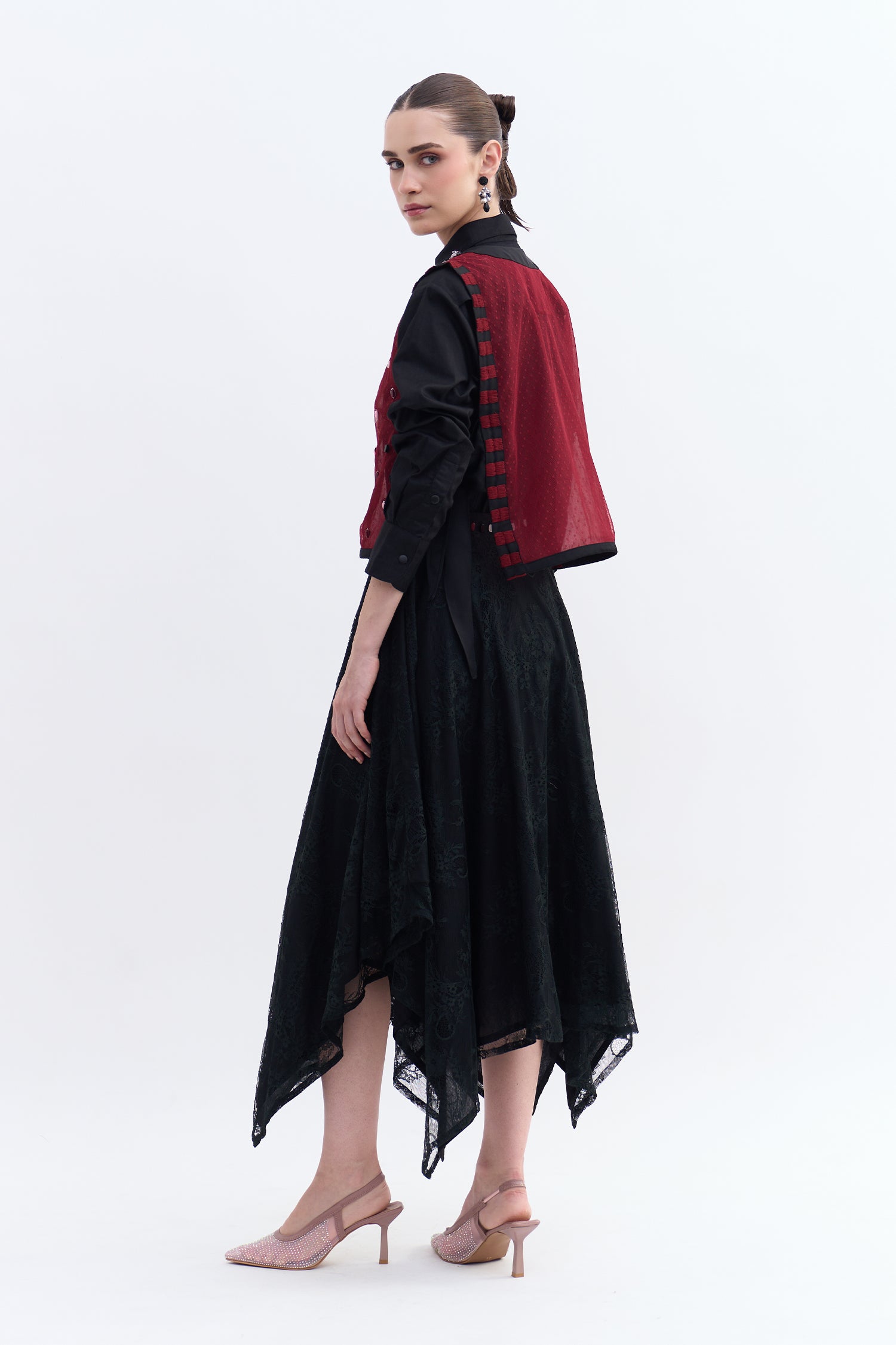 EMMY SHIRT WITH KAIRI SKIRT & RUBEE OVERLAY