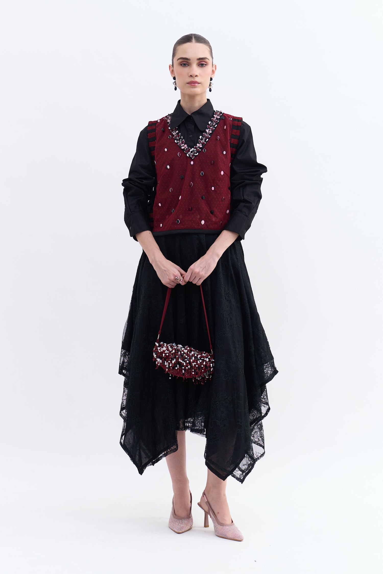 EMMY SHIRT WITH KAIRI SKIRT & RUBEE OVERLAY