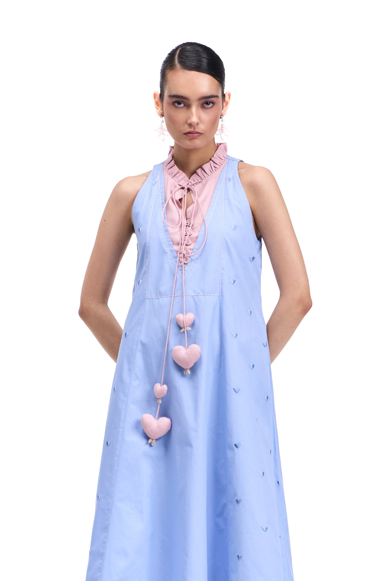 TAFFY DRESS PERIWINKLE