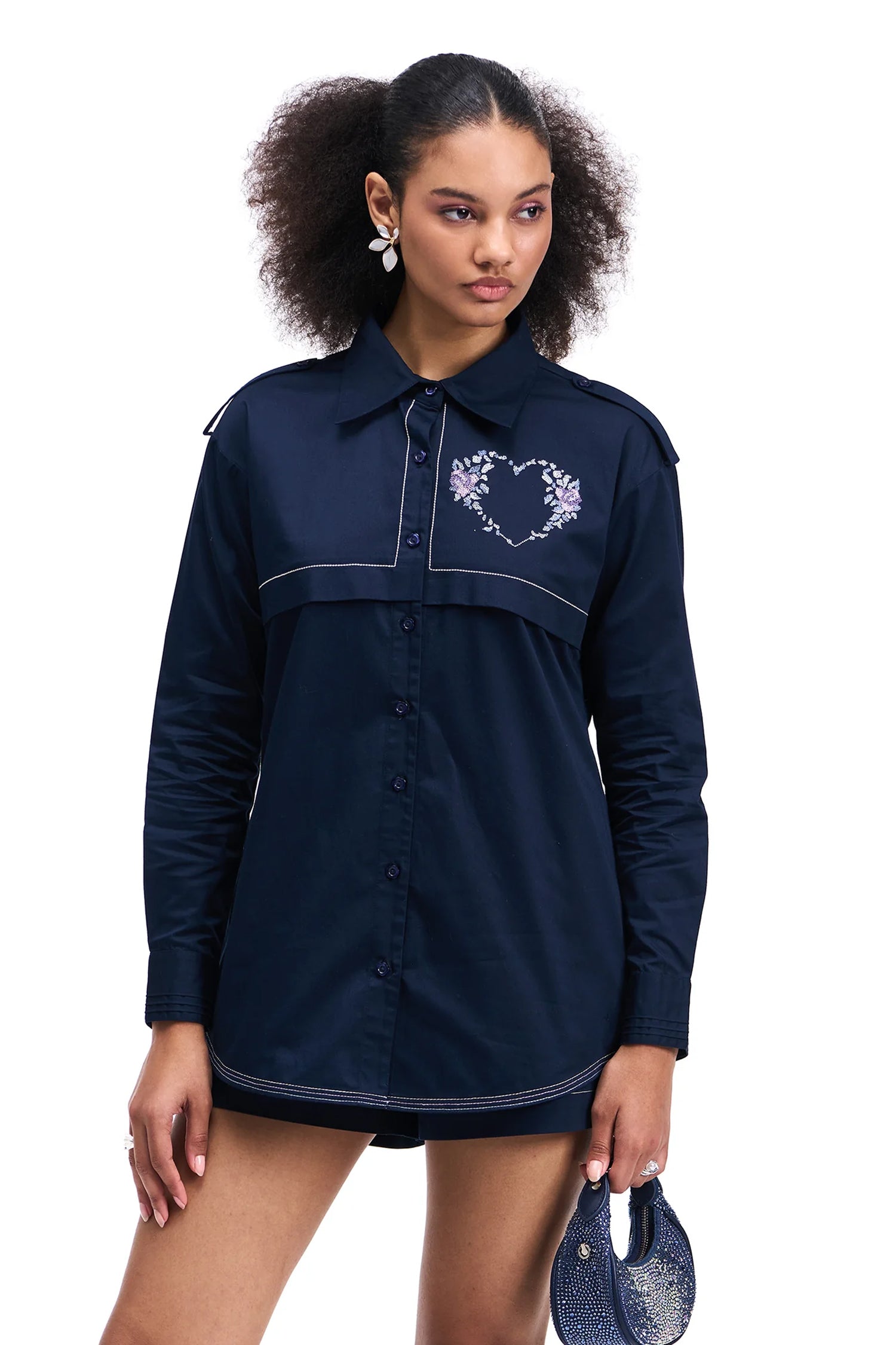 ALLMINE CO-ORD NAVY