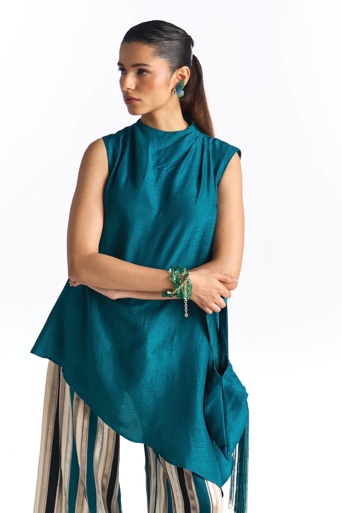 LAGOON DRAPE TOP