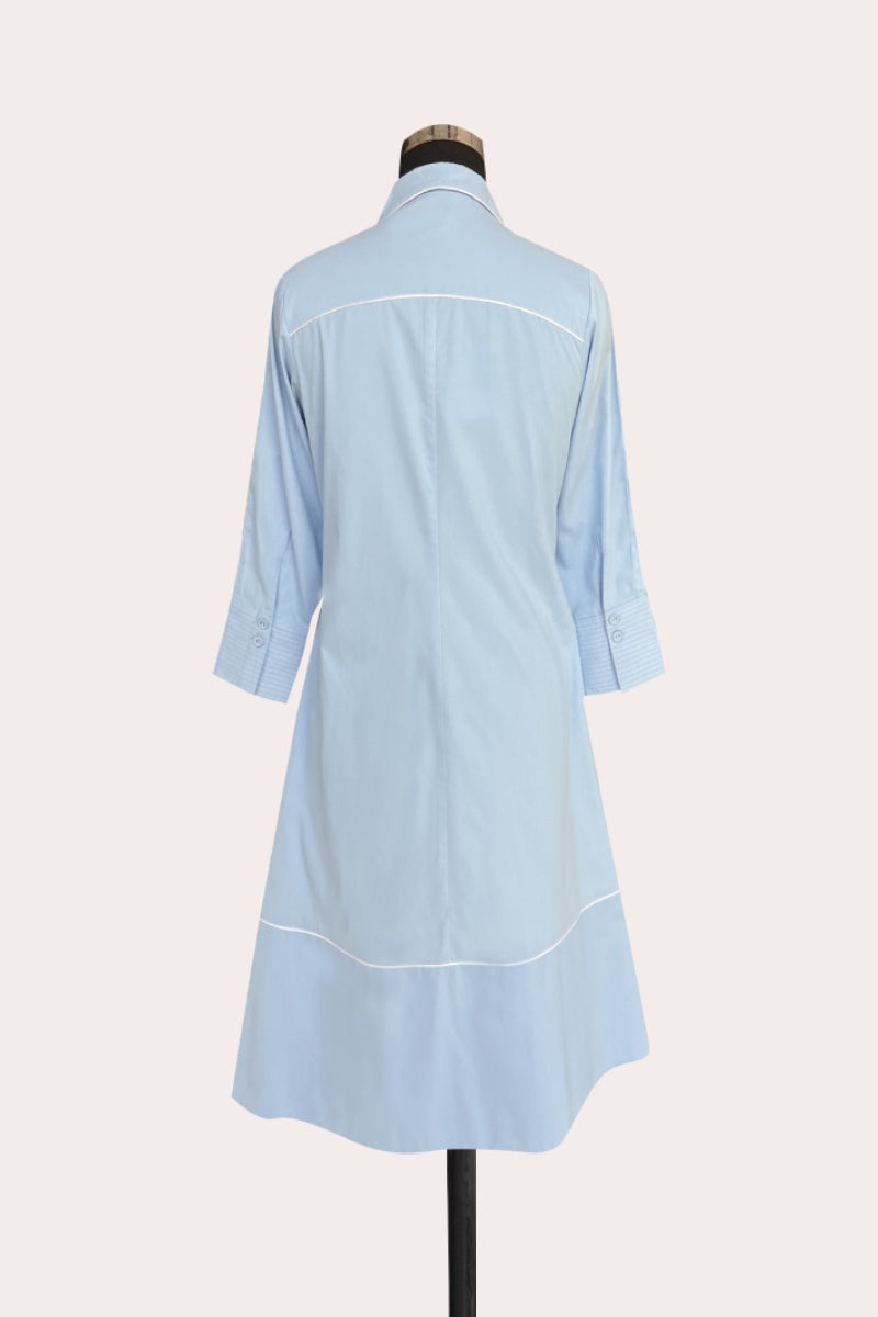 BEATRICE DRESS ICE BLUE