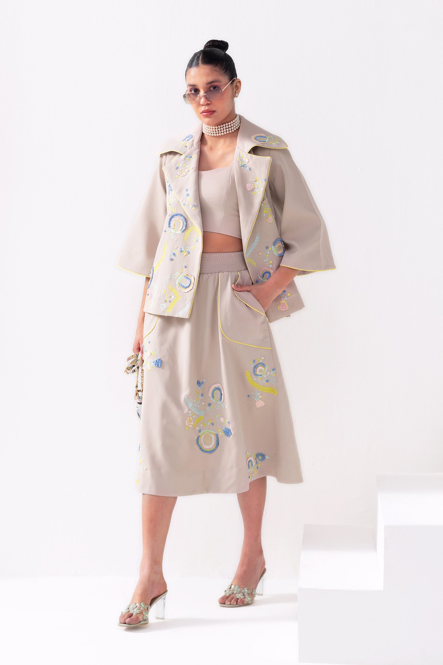 BODRUM JACKET & SKIRT