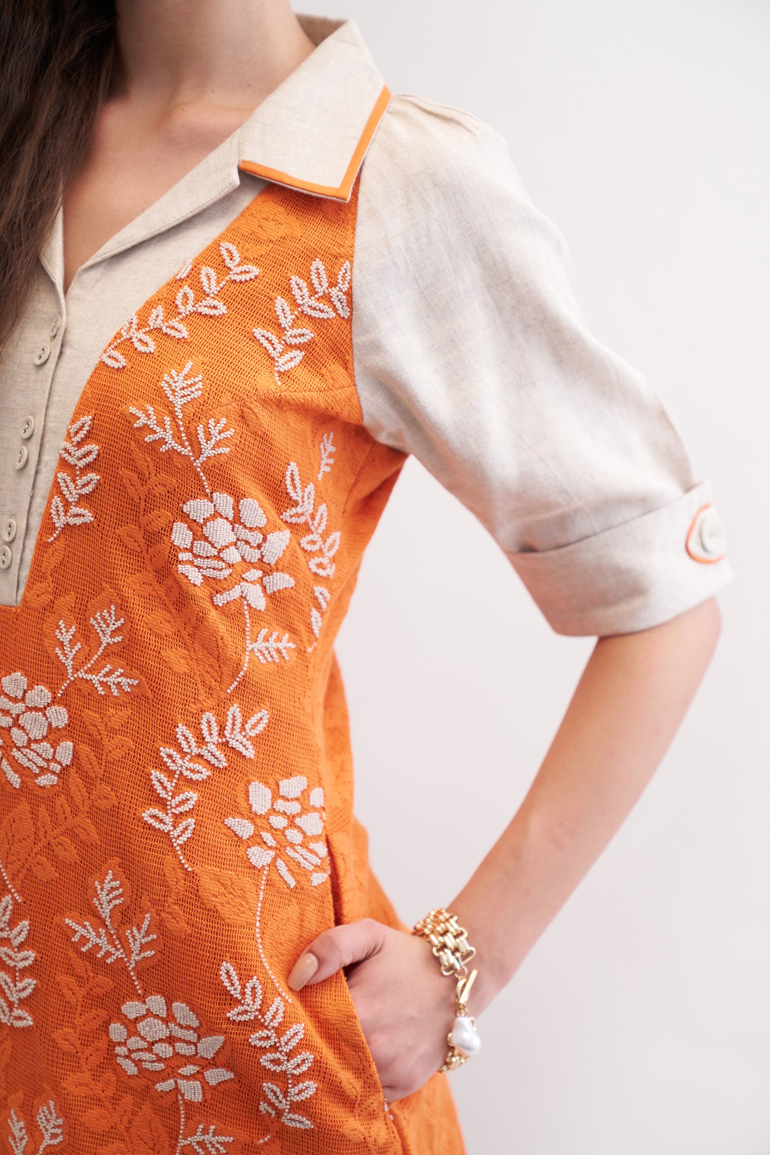 PASSIONFRUIT DRESS ORANGE