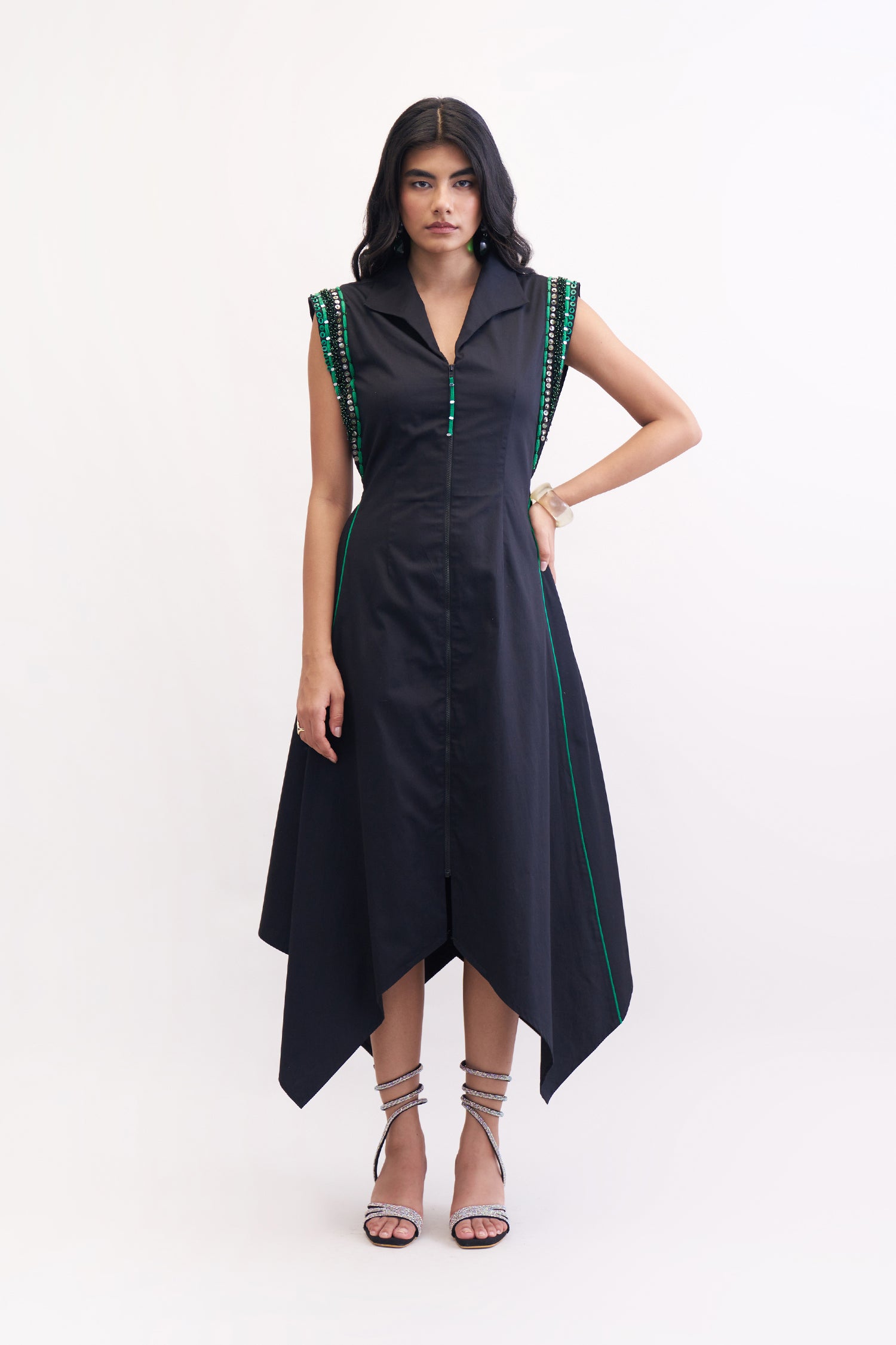 SOLITAIRE DRESS BLACK