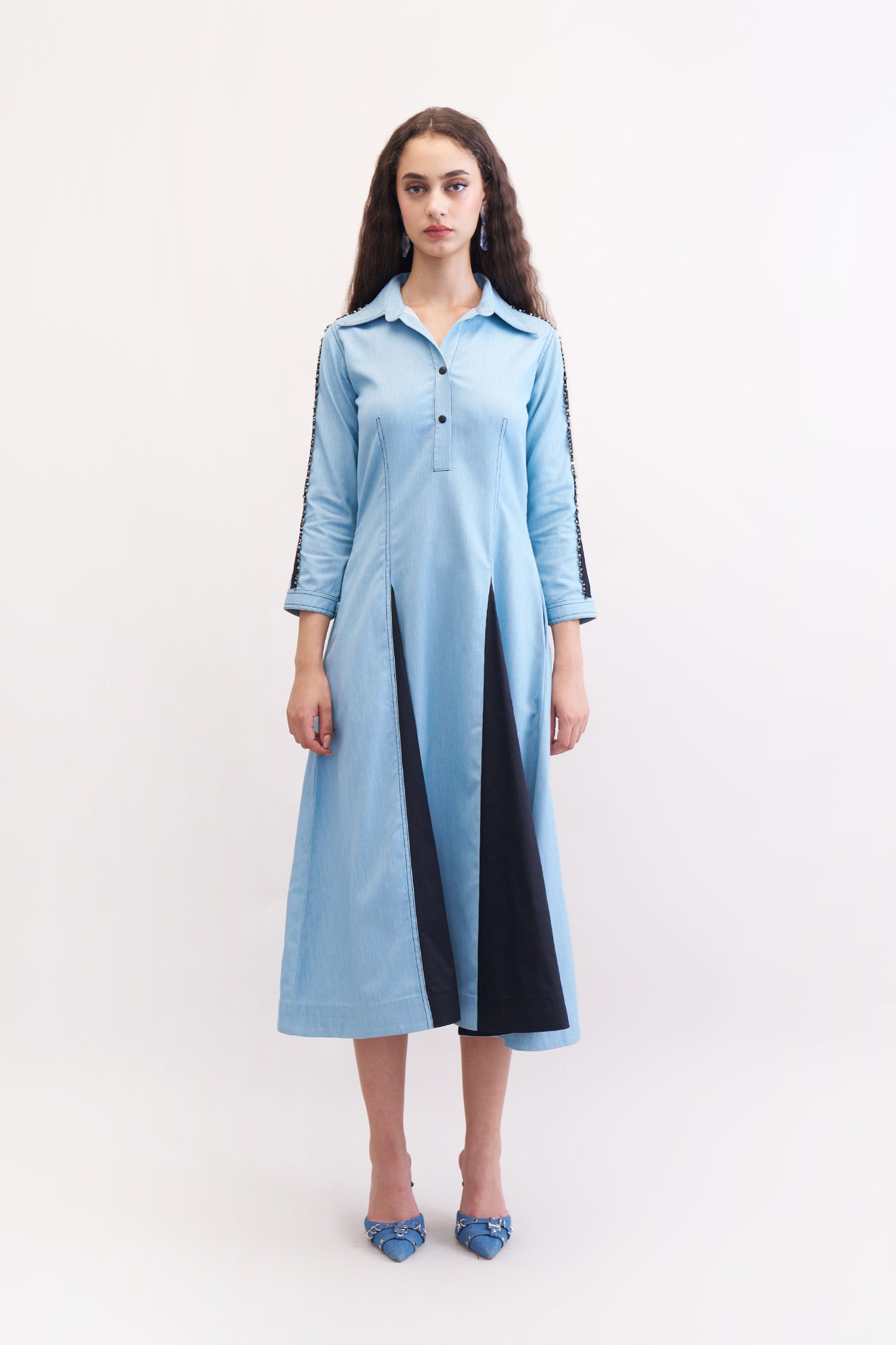 RENE DRESS AQUA
