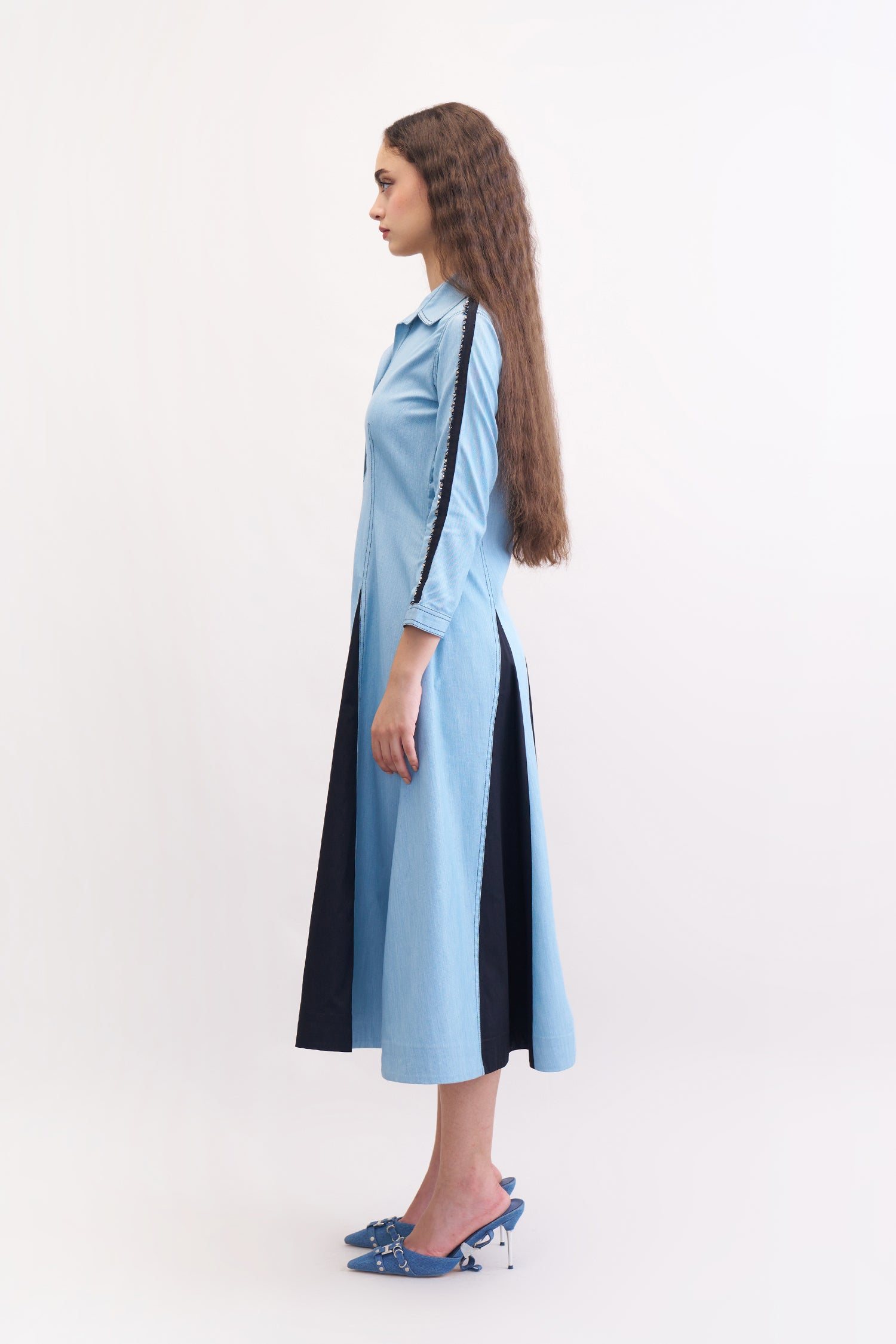 RENE DRESS AQUA