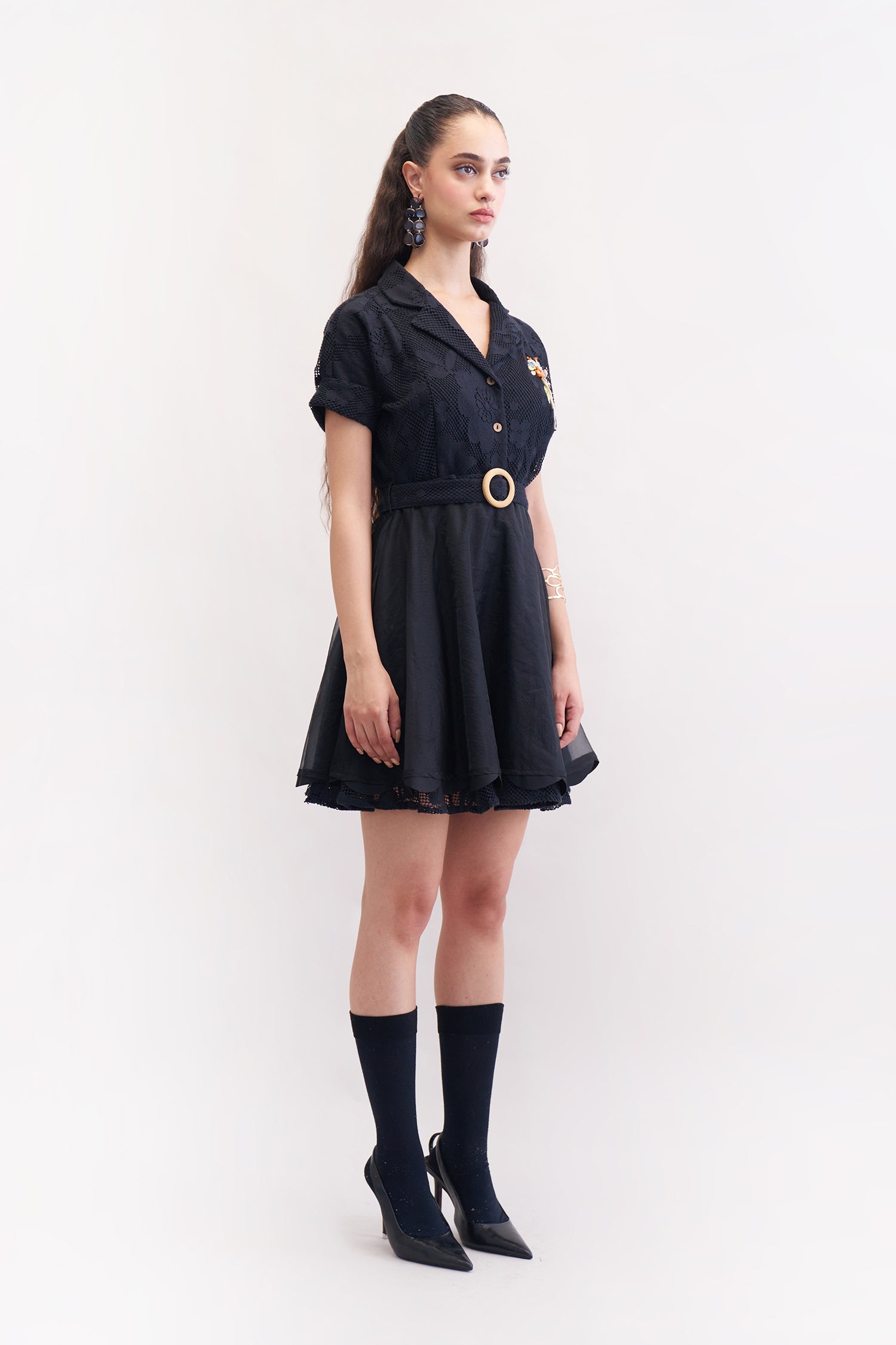 CASCADIAN DRESS BLACK