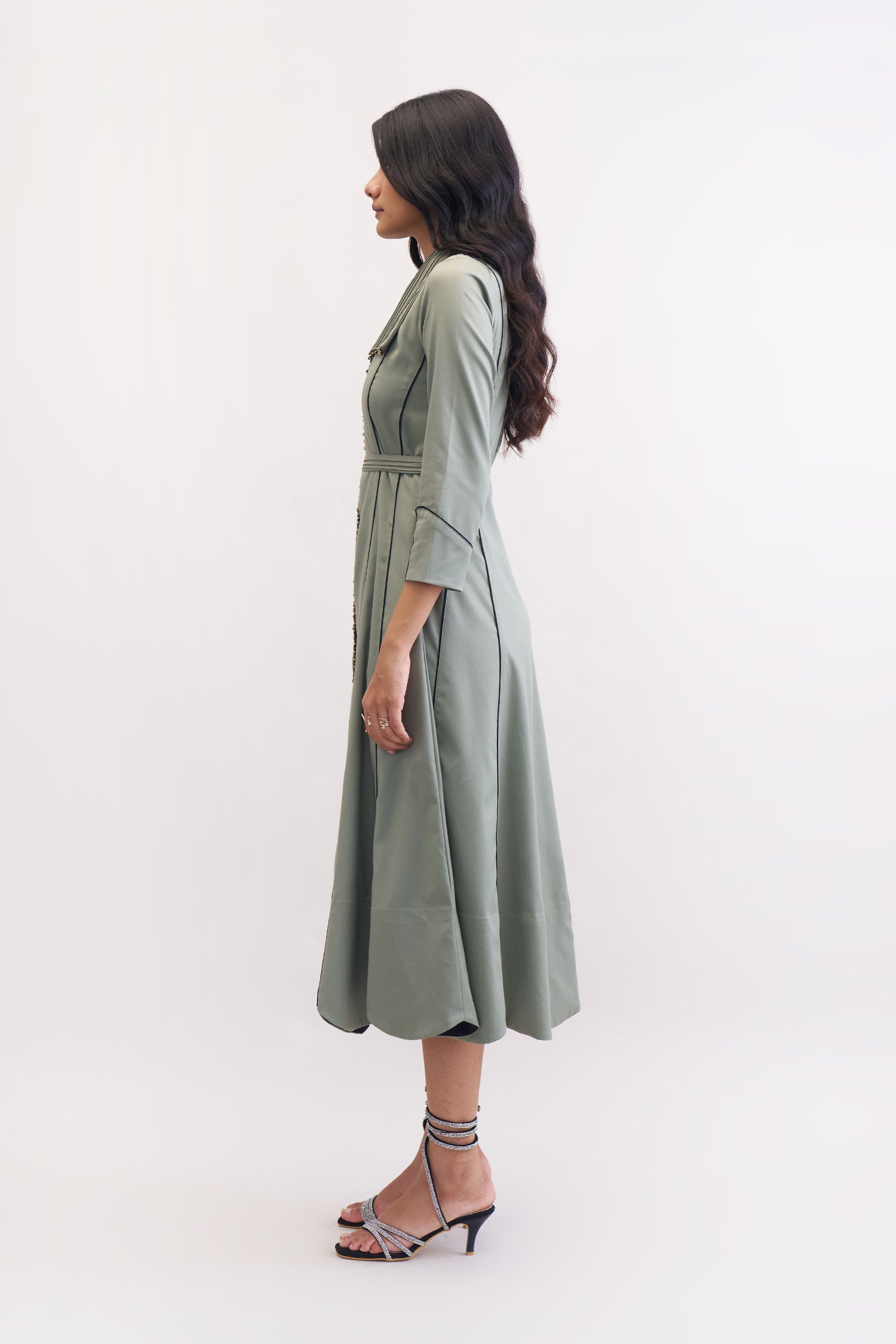 GLIMMER TRENCH OLIVE