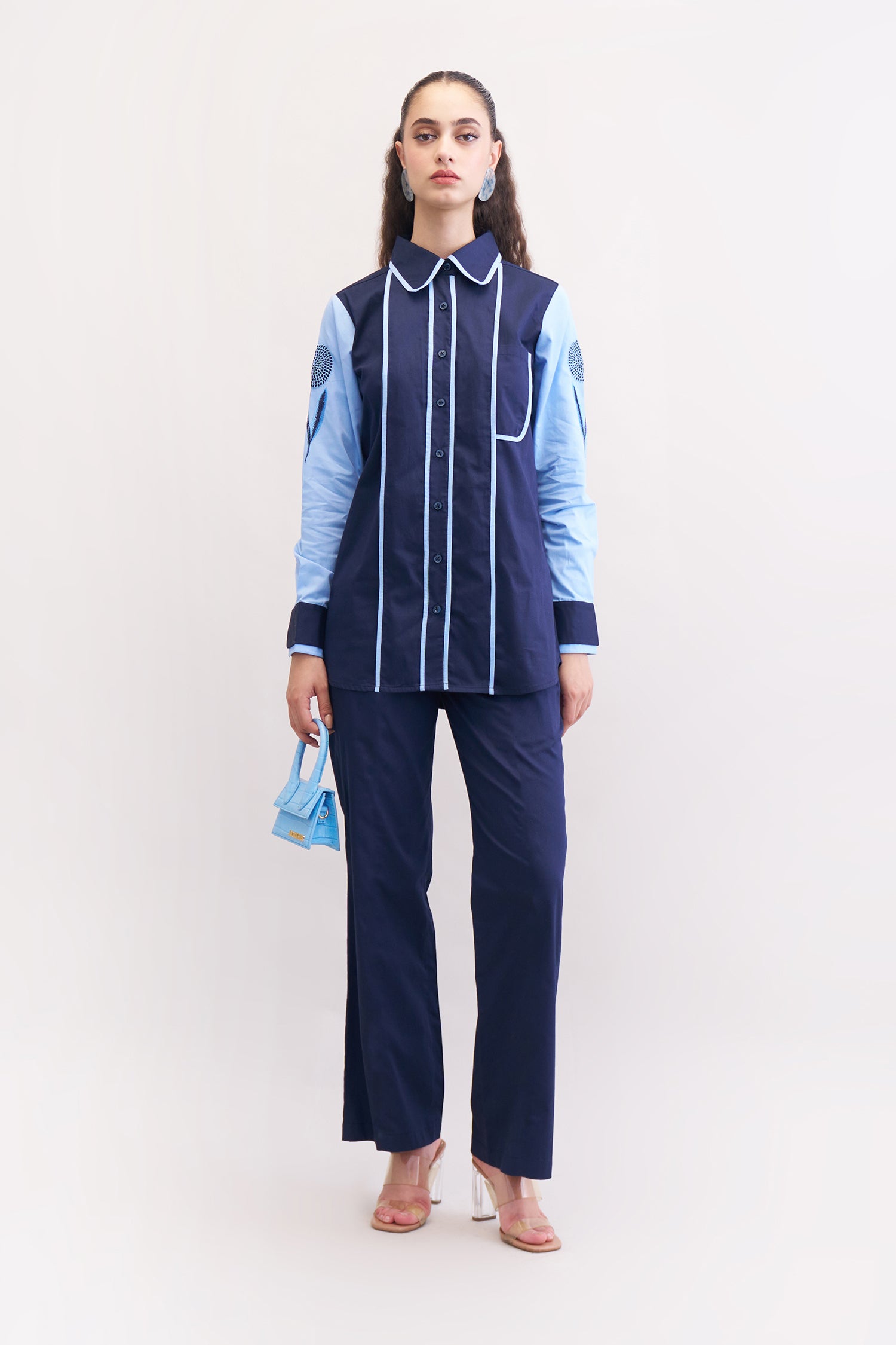 SHERY SHIRT & PANTS NAVY