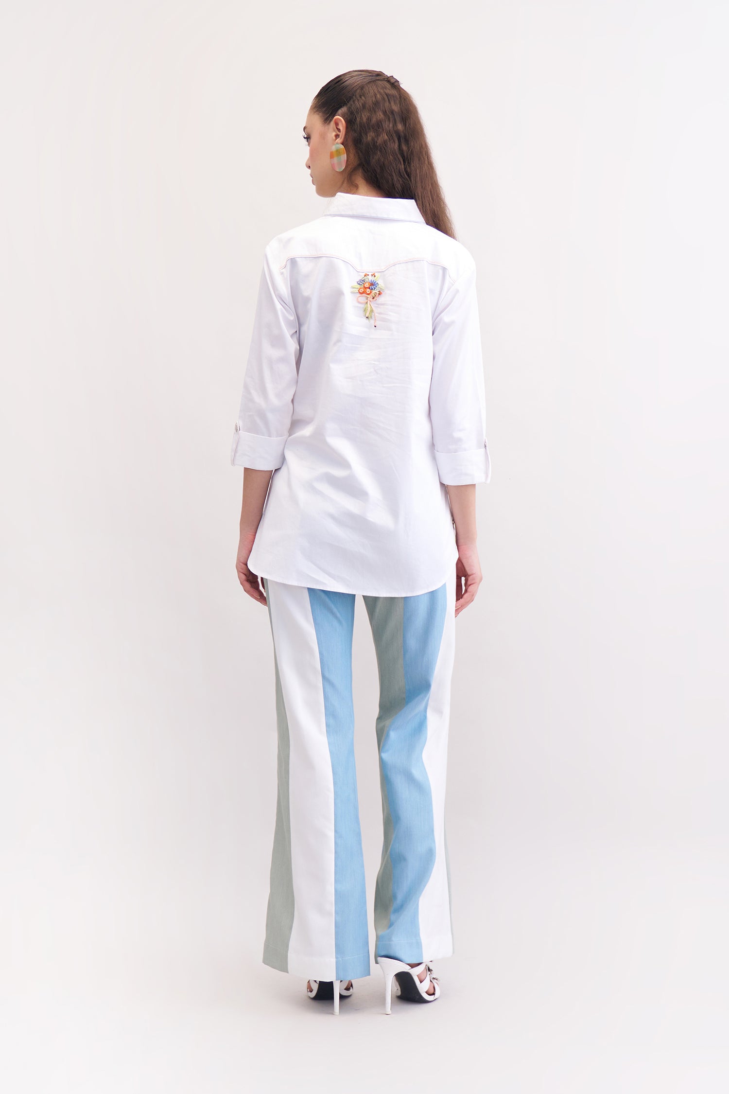 STAN SHIRT & COLORBLOCK PANTS