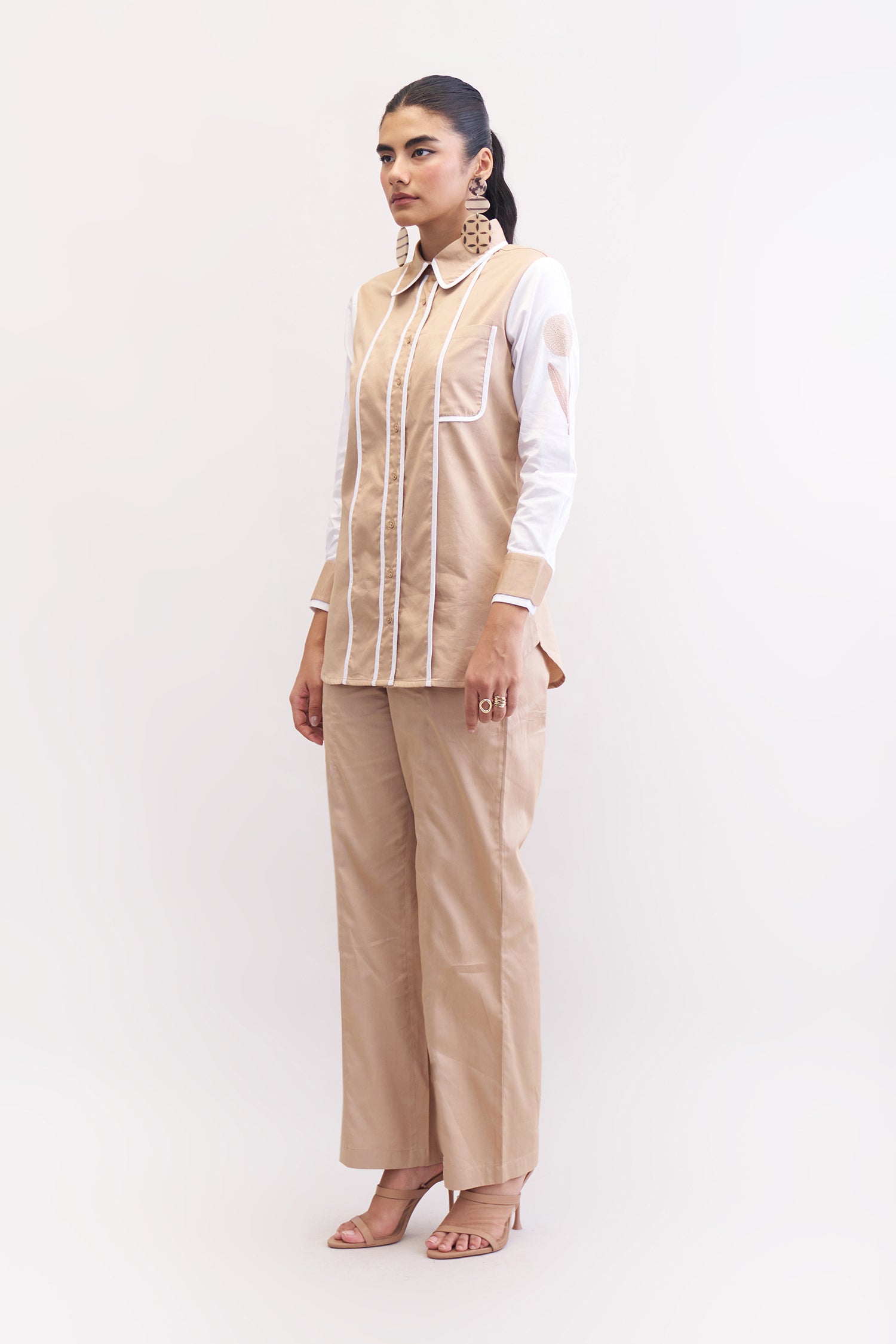 SHERY SHIRT & PANTS KHAKHI