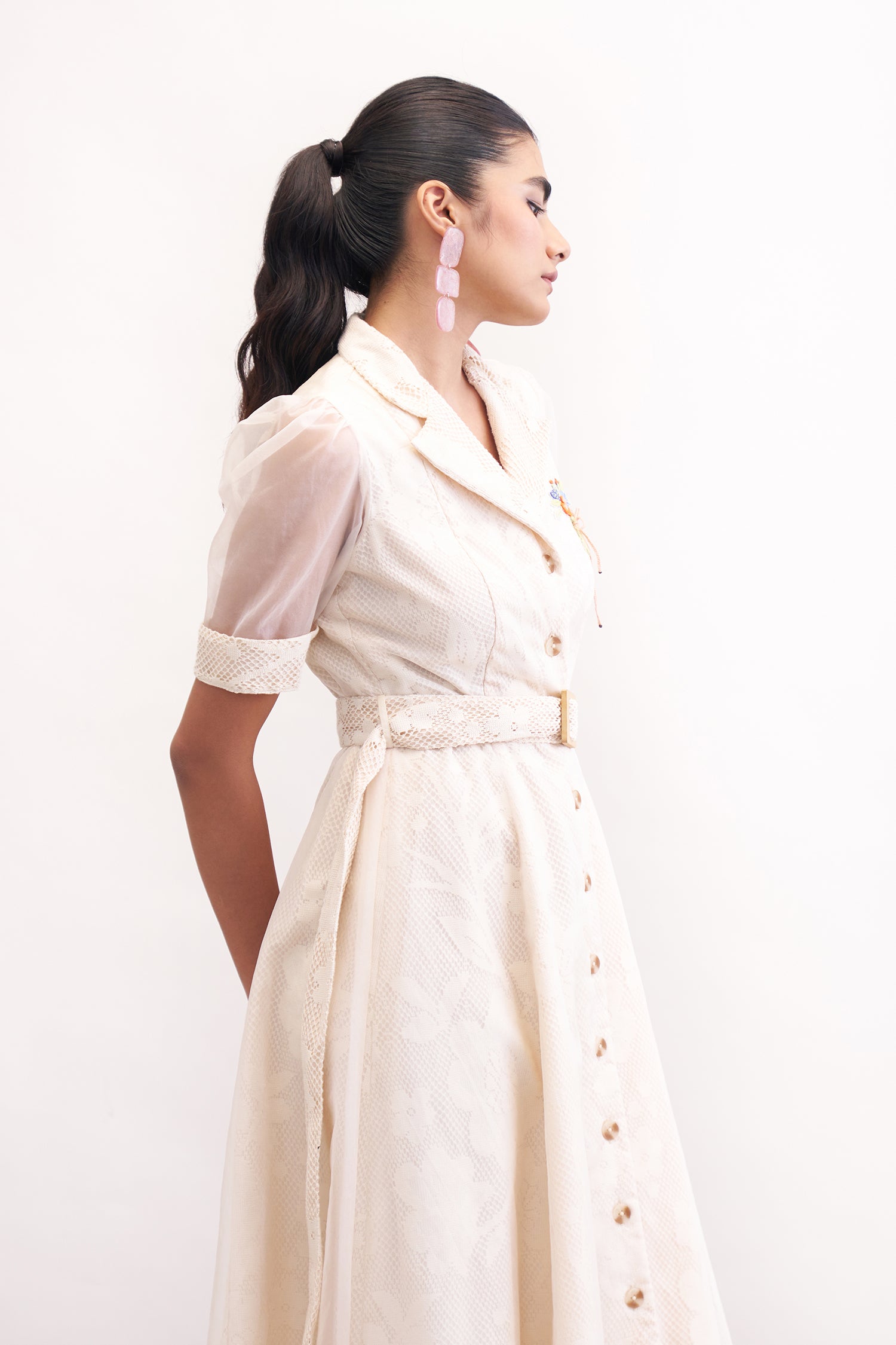 DOVE DRESS OFF WHITE