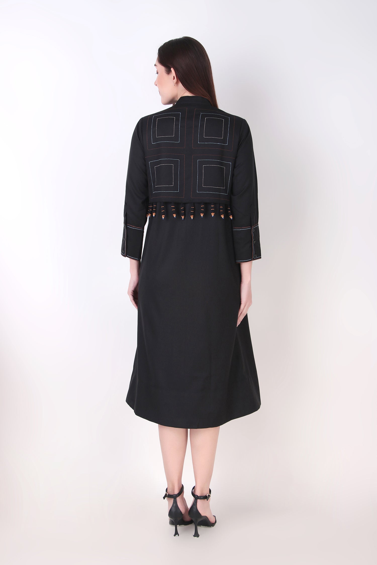 SAGA DRESS BLACK