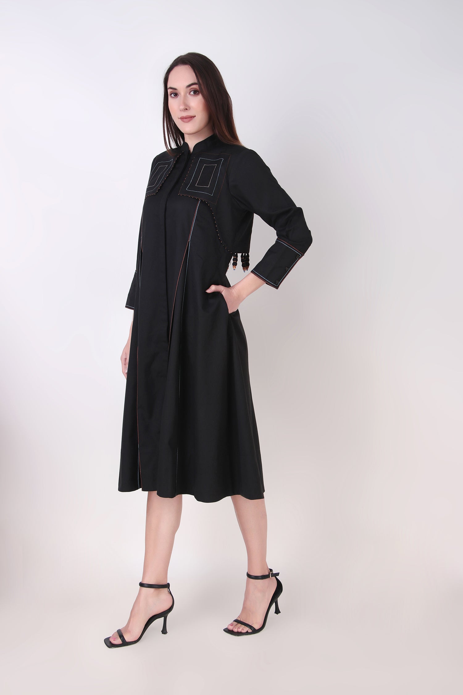 SAGA DRESS BLACK
