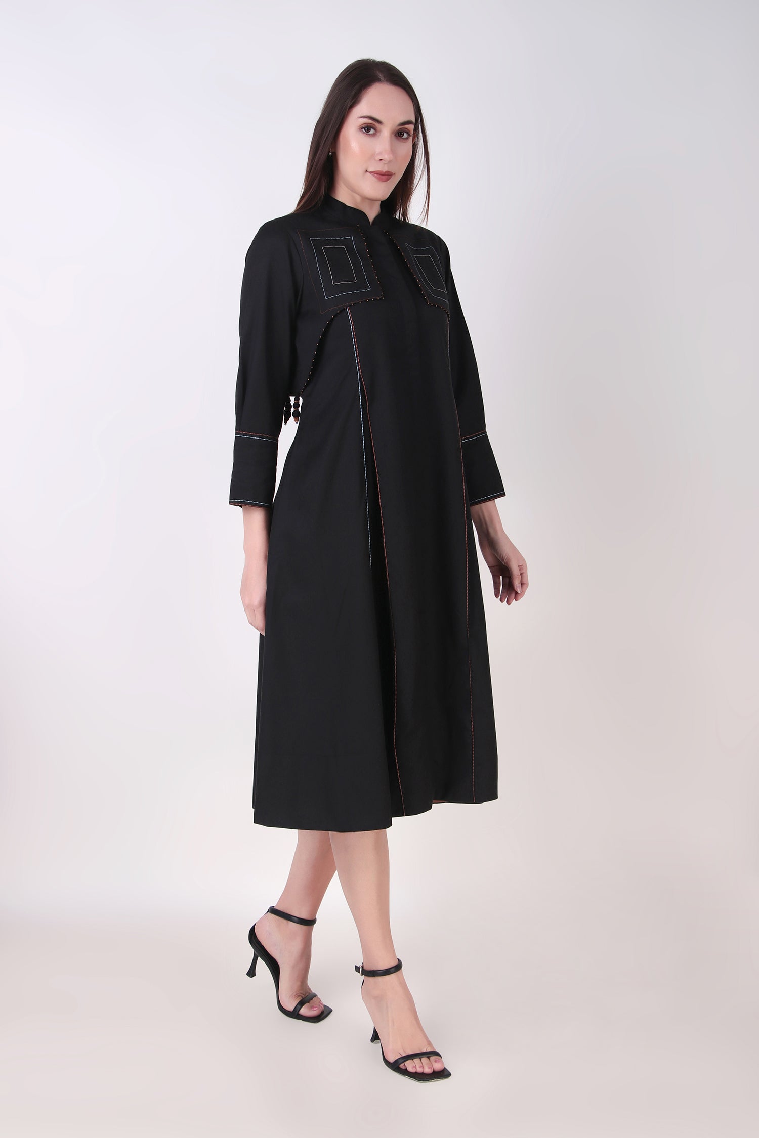 SAGA DRESS BLACK