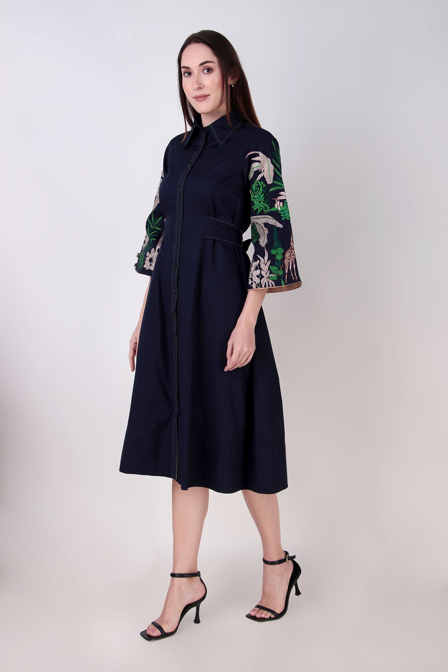 MAINLAND DRESS BLACK