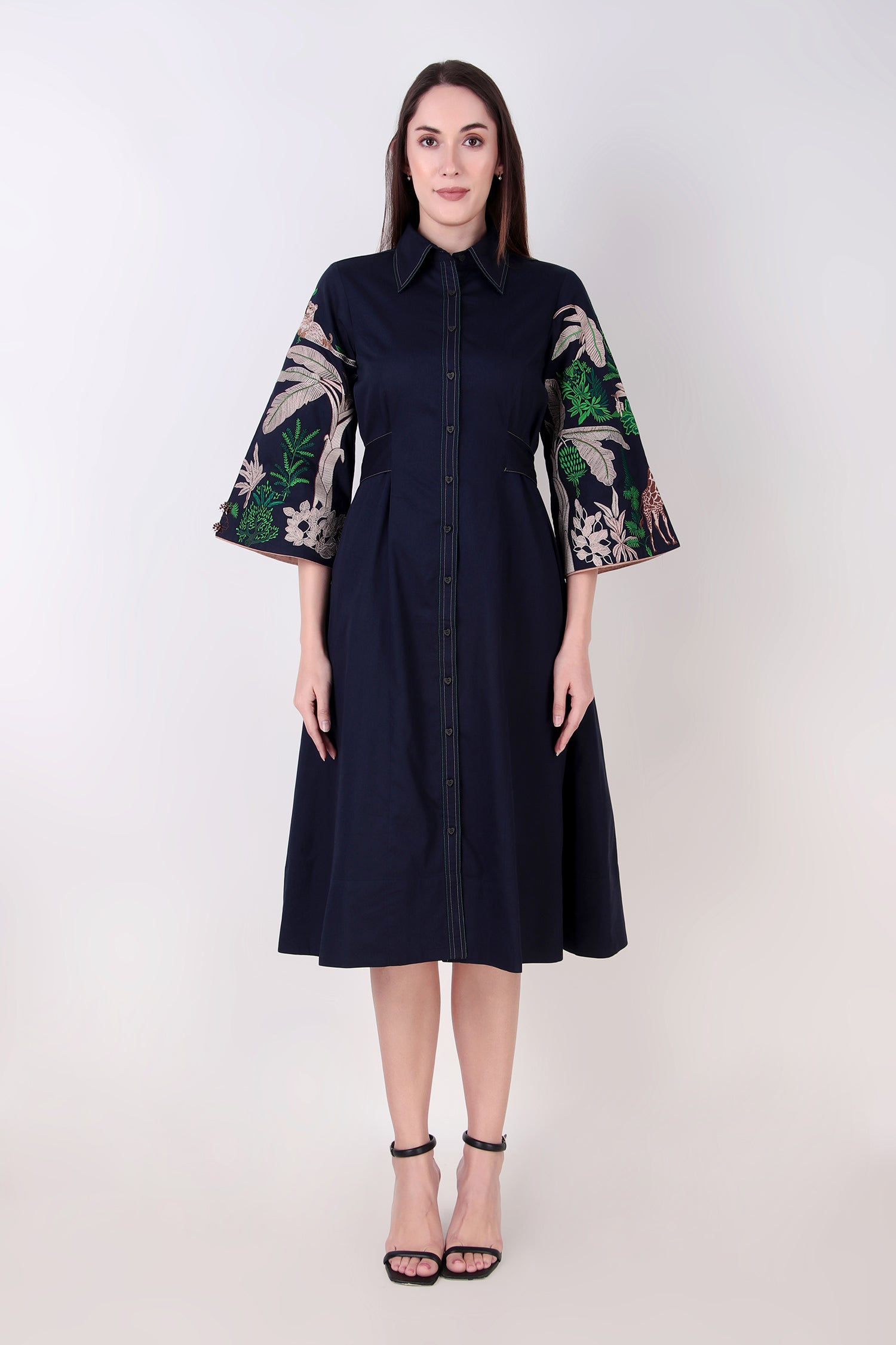 MAINLAND DRESS BLACK