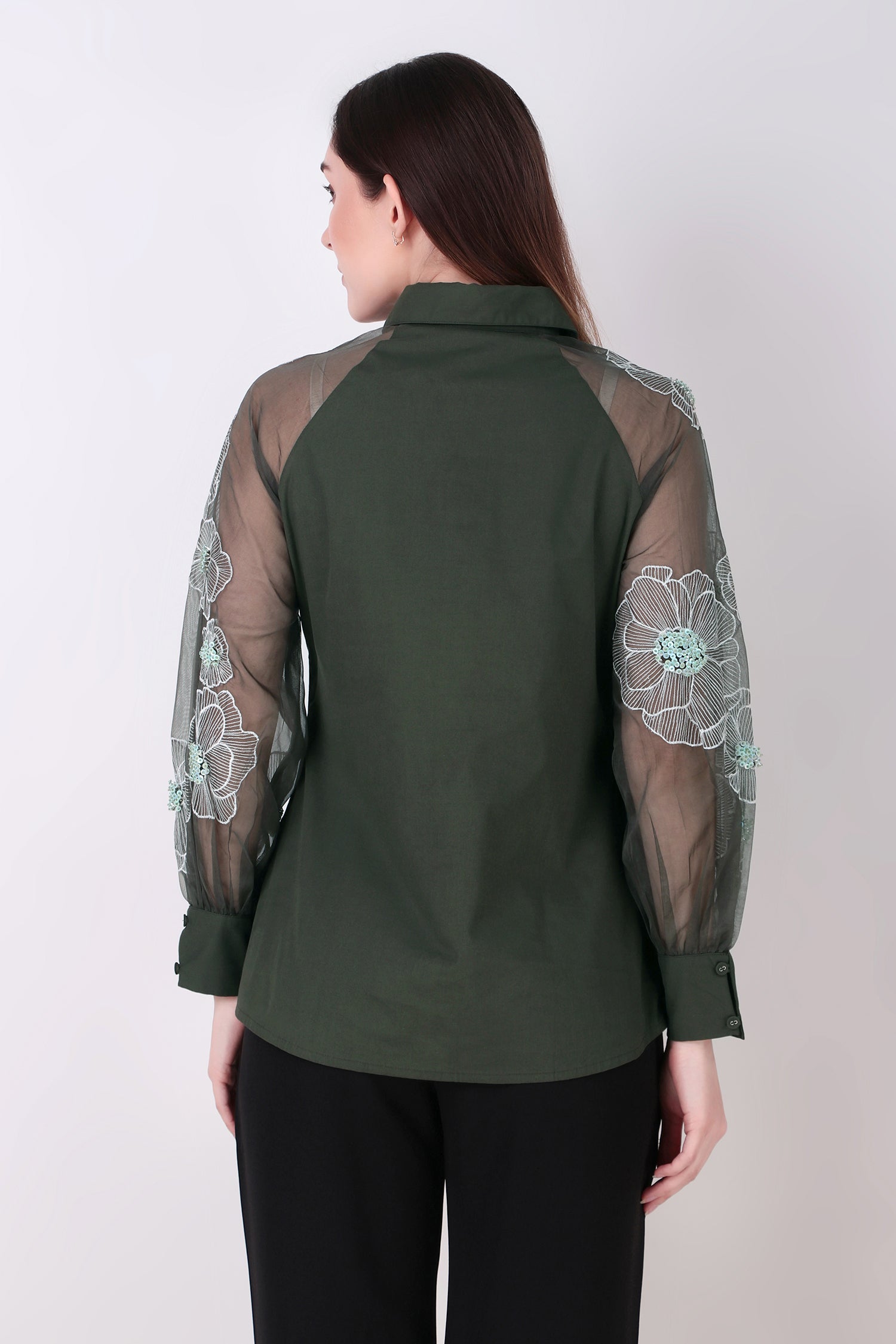 Picotin Shirt Army Green